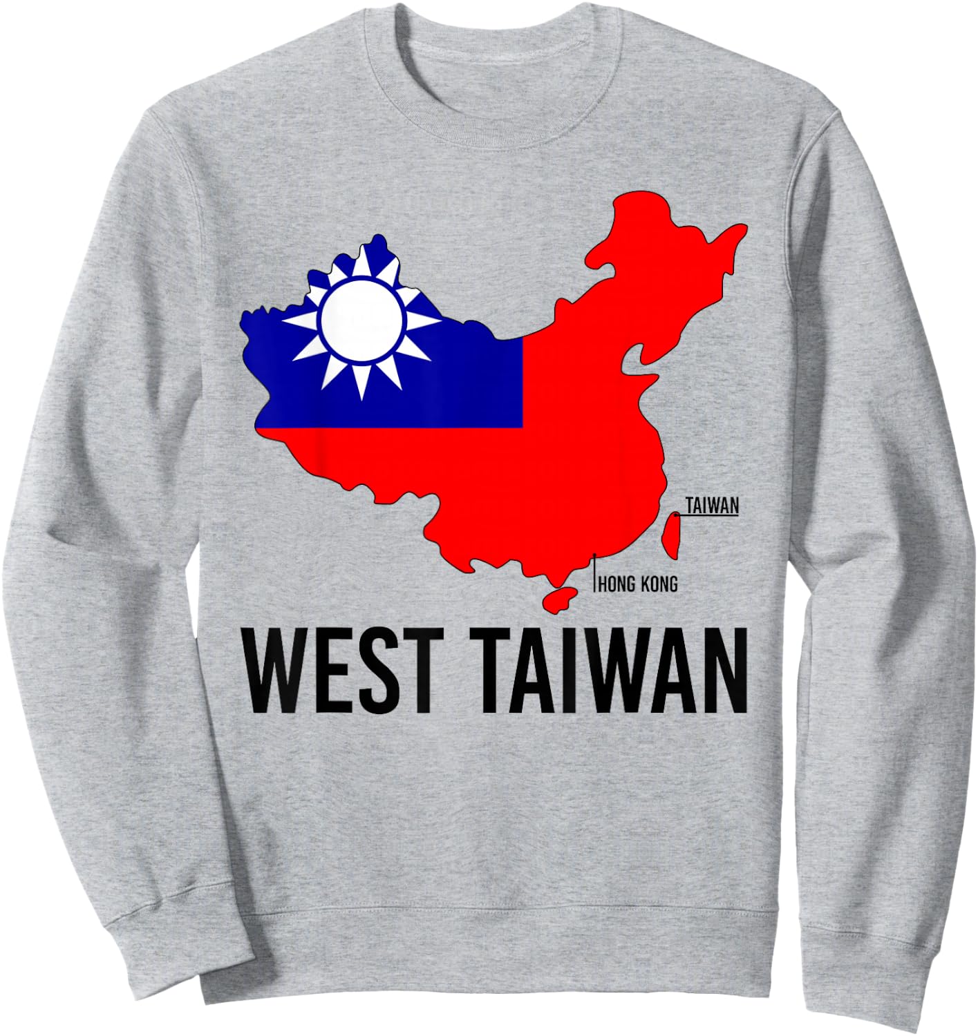 West Taiwan Sweatshirt - Sweatshirt | Ash