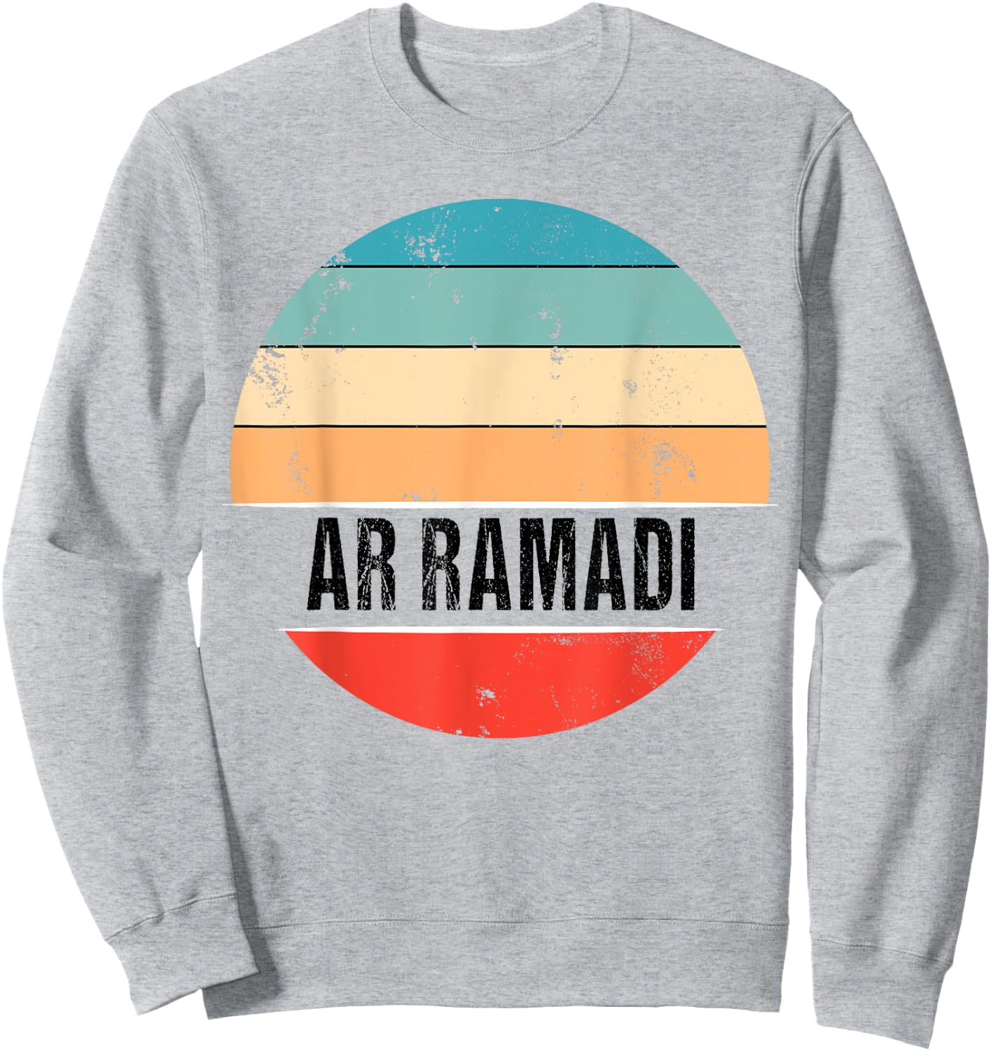 Ramadi Iraq City Trip Sweatshirt - Sweatshirt | Ash