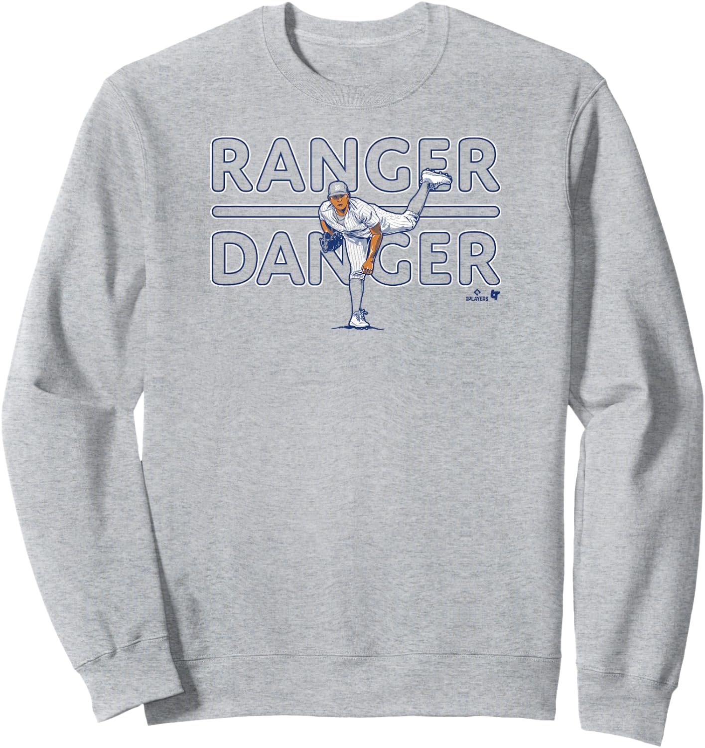 Ranger Suárez - Ranger Danger - Philadelphia Baseball Sweatshirt - Sweatshirt | Ash