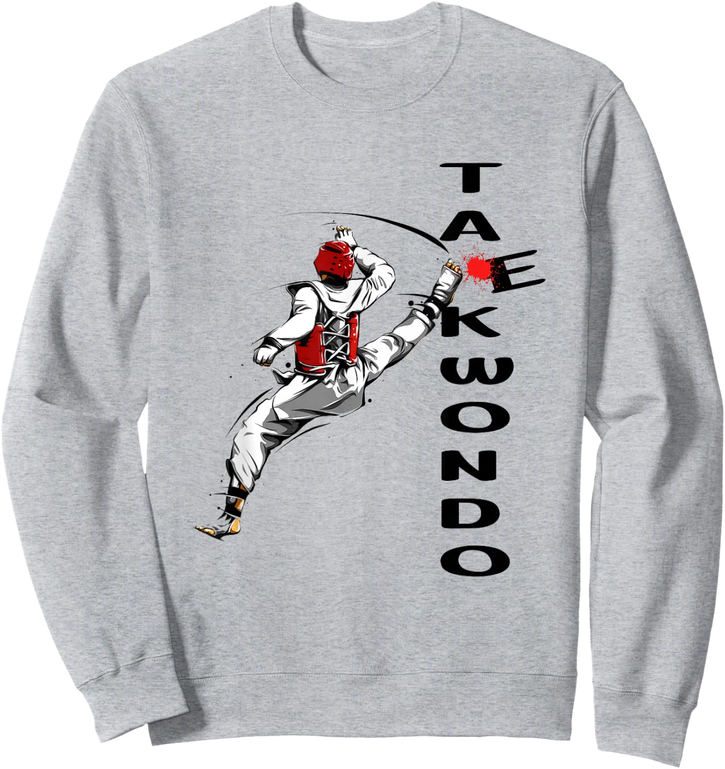 Love Taekwondo men Shirt Taekwondo Lovers women and girls Sweatshirt - Sweatshirt | Ash