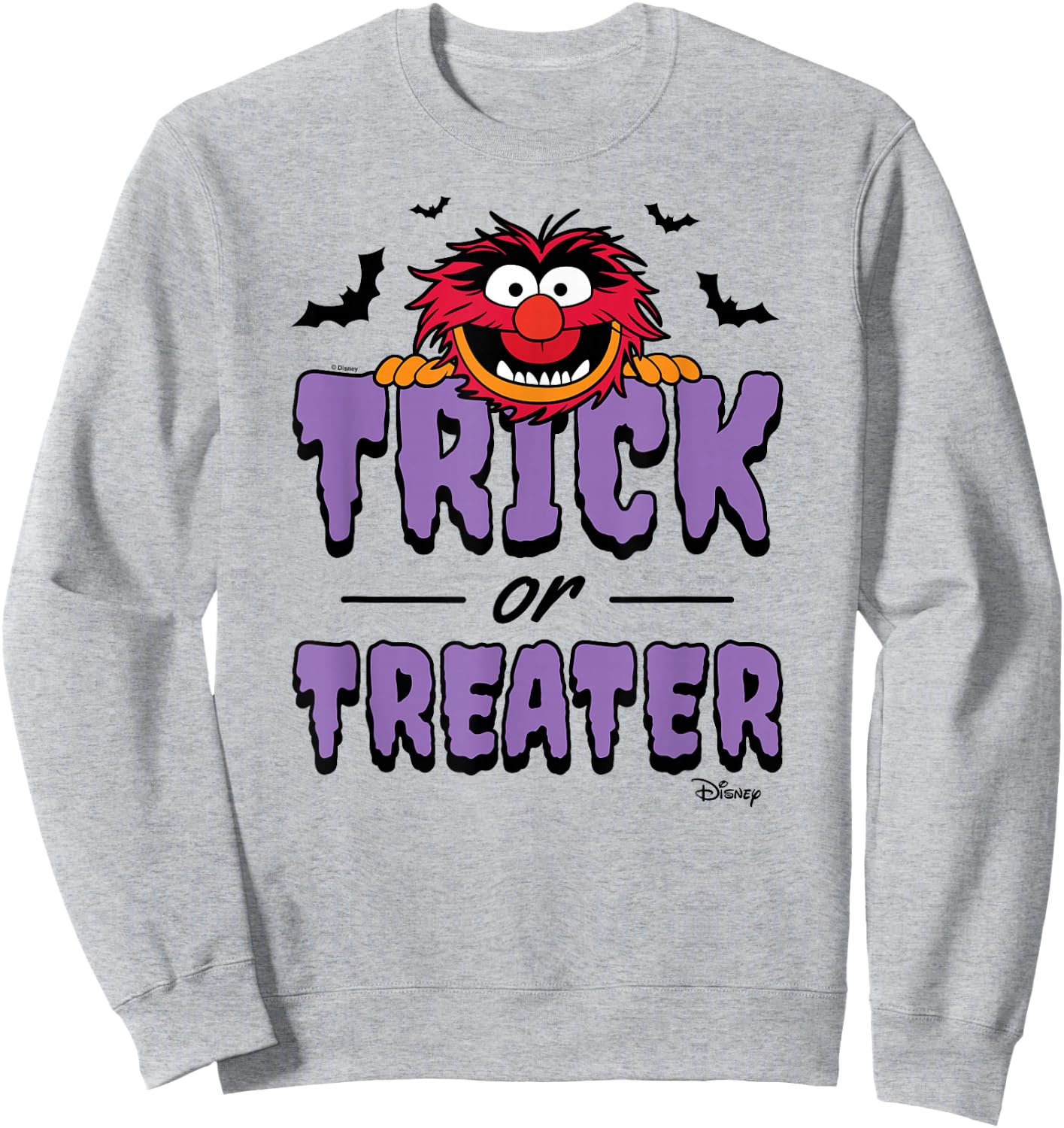The Muppets - Animal Trick Or Treat Sweatshirt - Sweatshirt | Ash