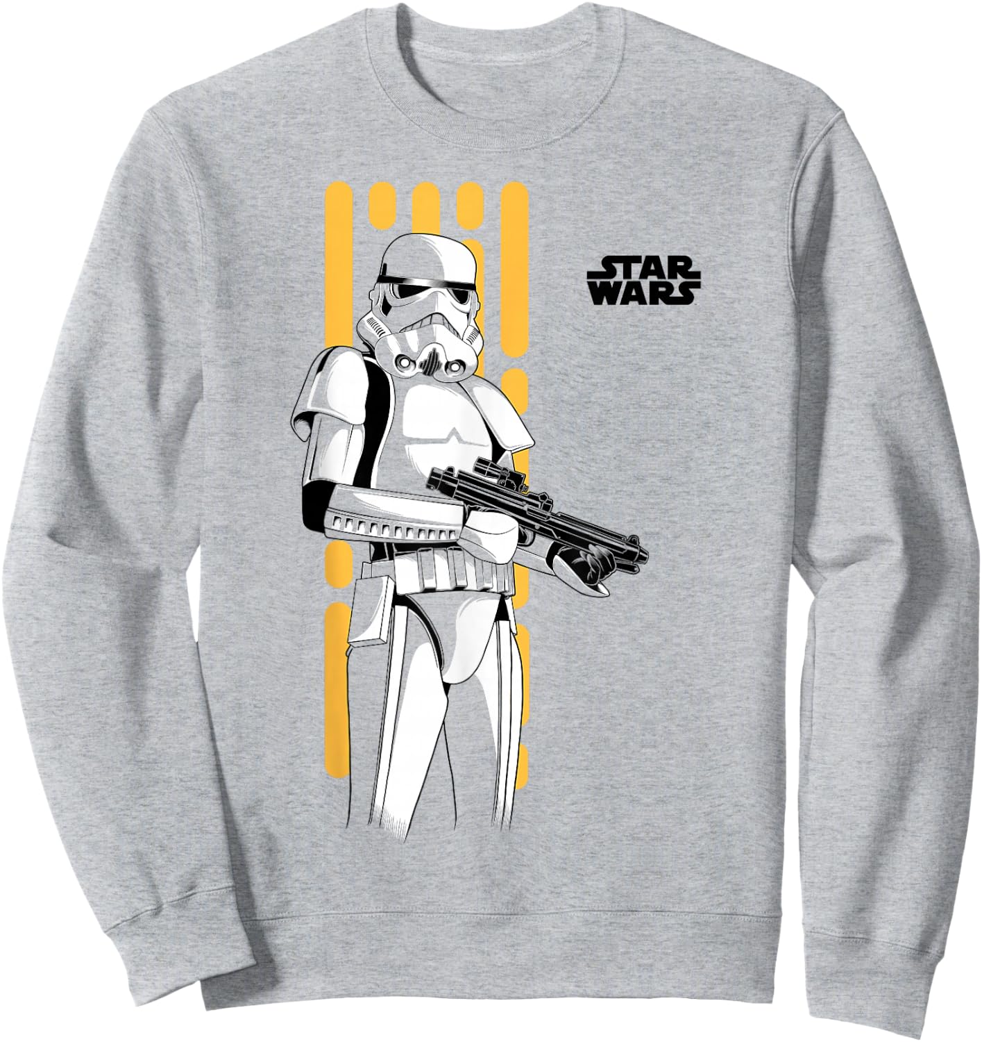 Star Wars Stormtrooper Combat Ready Pose Sweatshirt - Sweatshirt | Ash