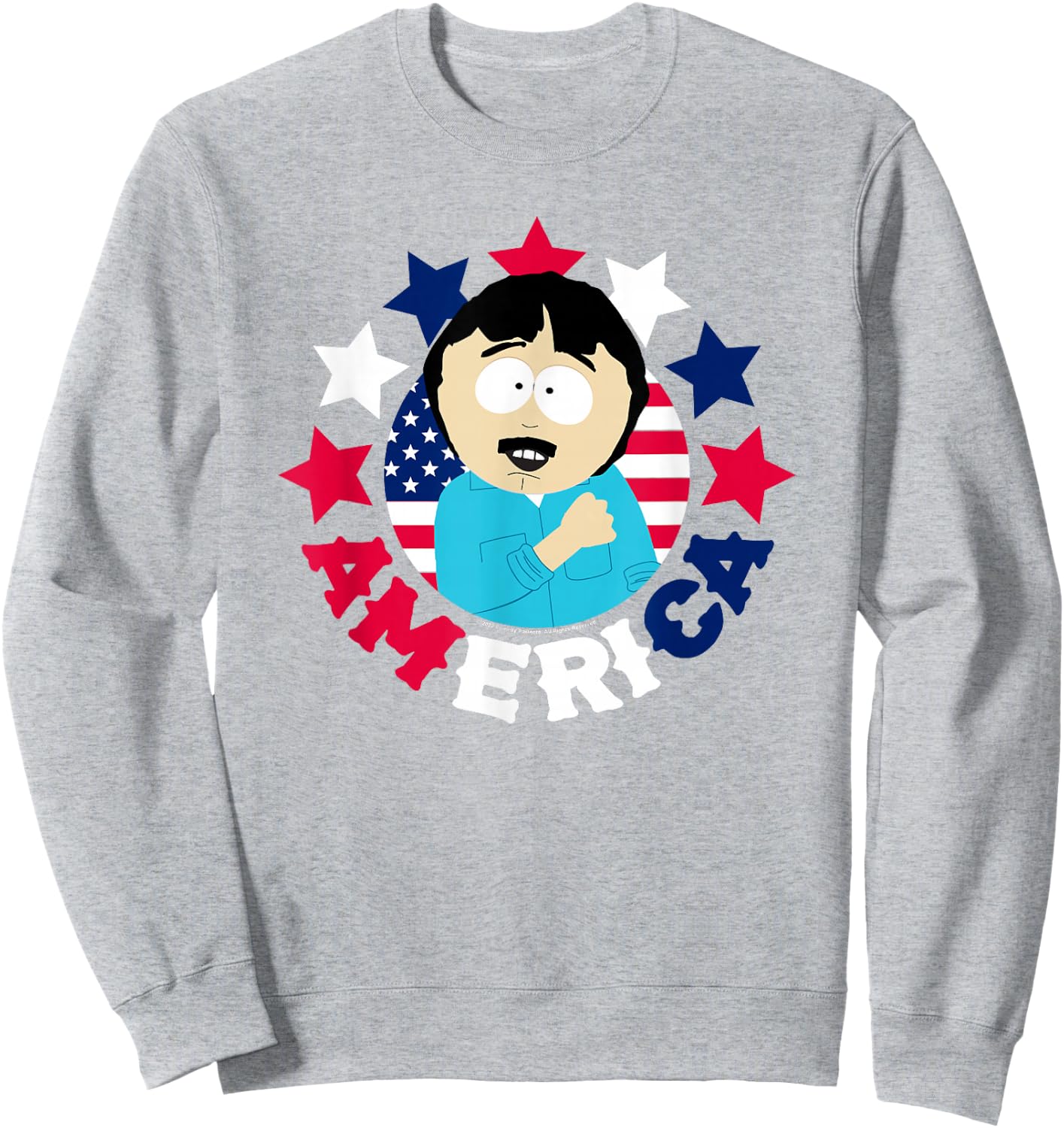 South Park AMERICA! Sweatshirt - Sweatshirt | Ash