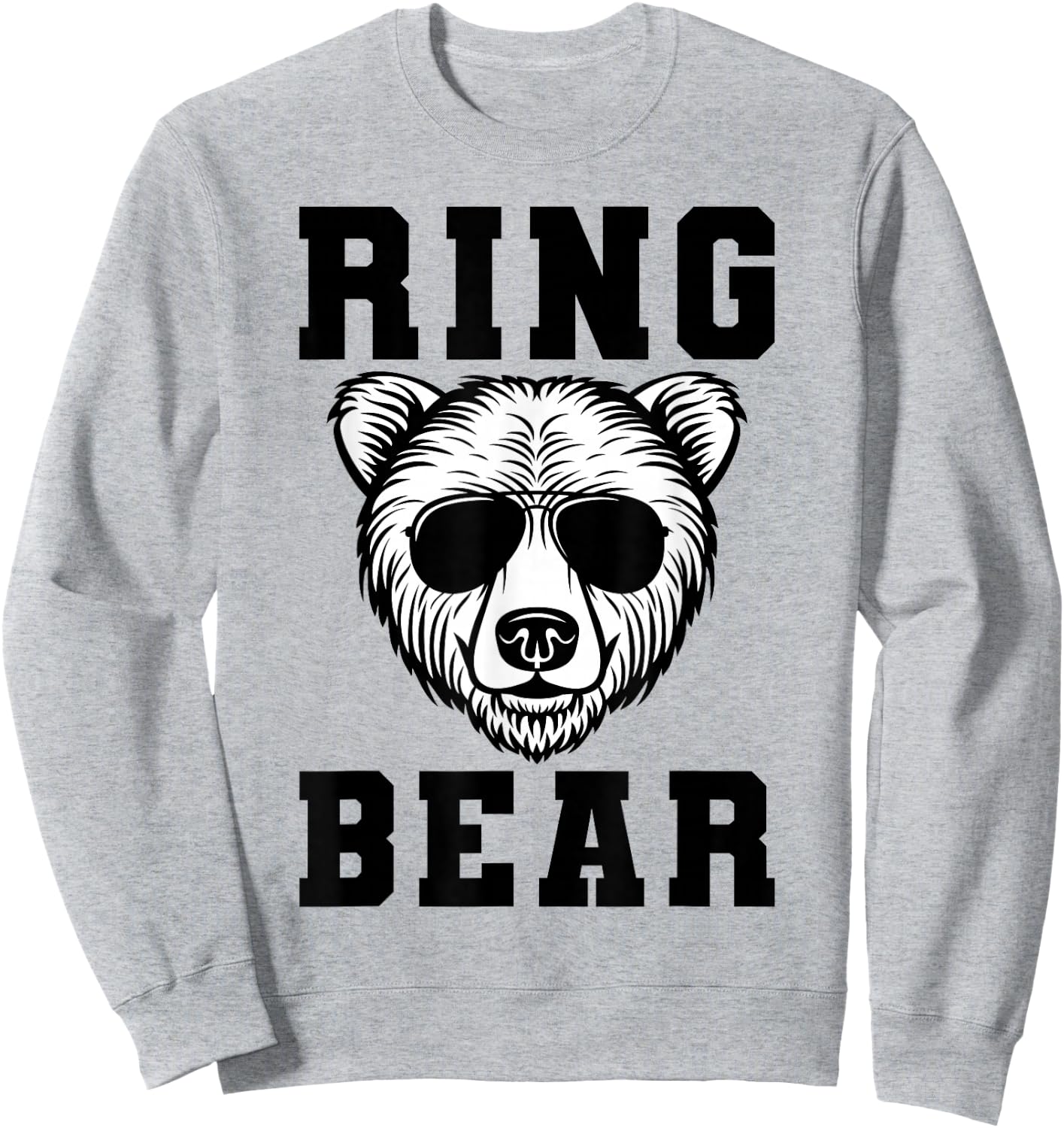 Ring Bear Ring Bear Ring Sweatshirt - Sweatshirt | Ash