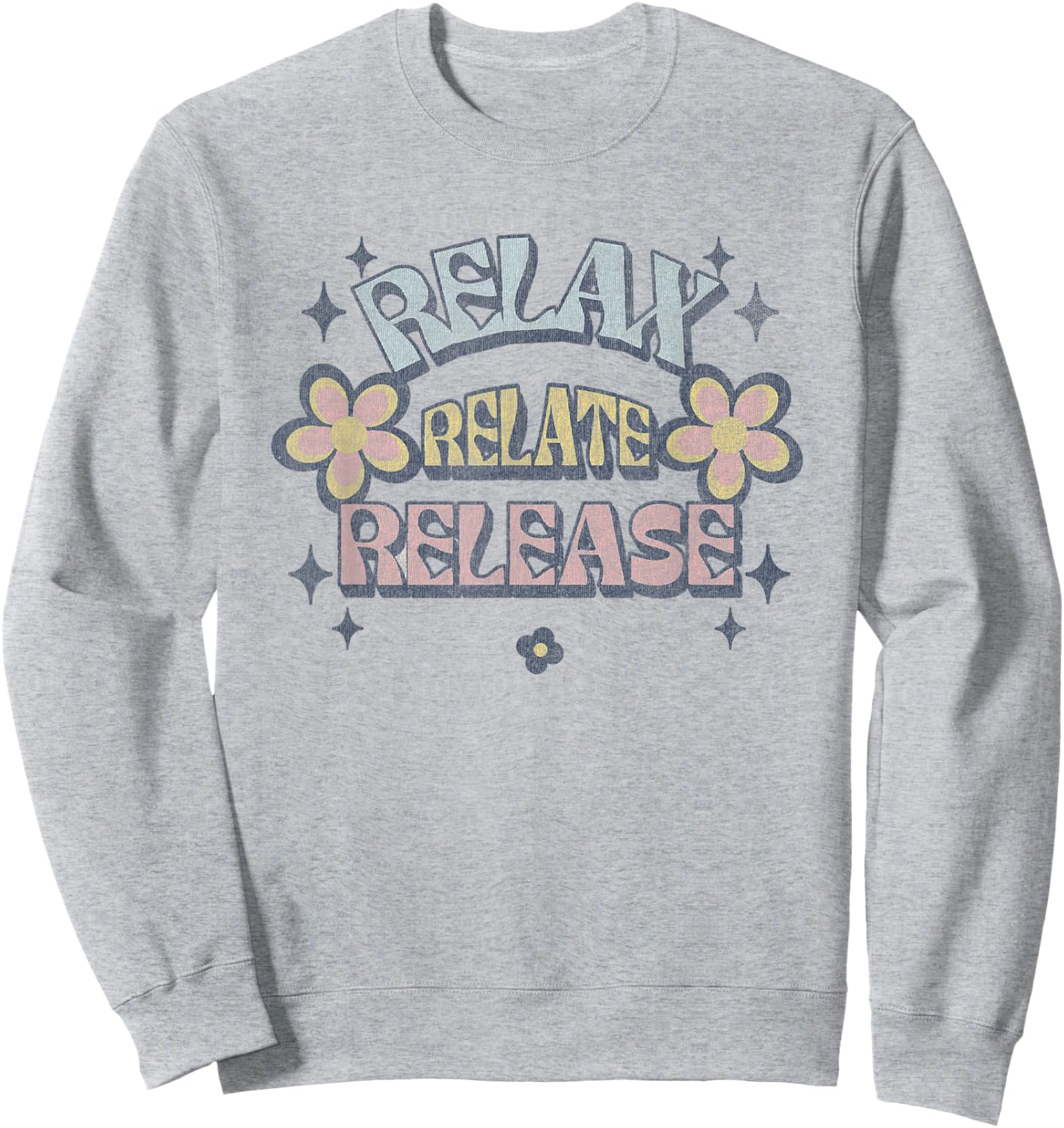 Relax Relate Released Sweatshirt - Sweatshirt | Ash