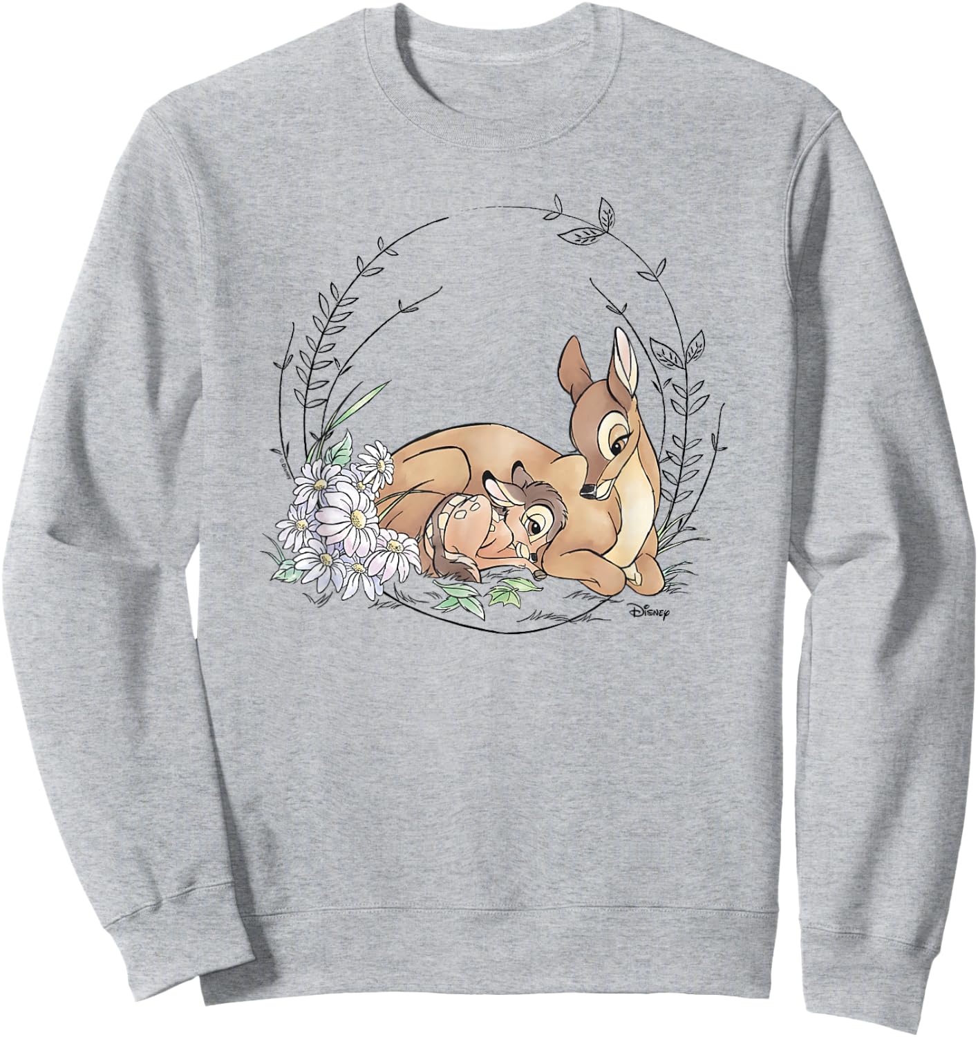 Bambi - Bambi Sentimental Sweatshirt - Sweatshirt | Ash