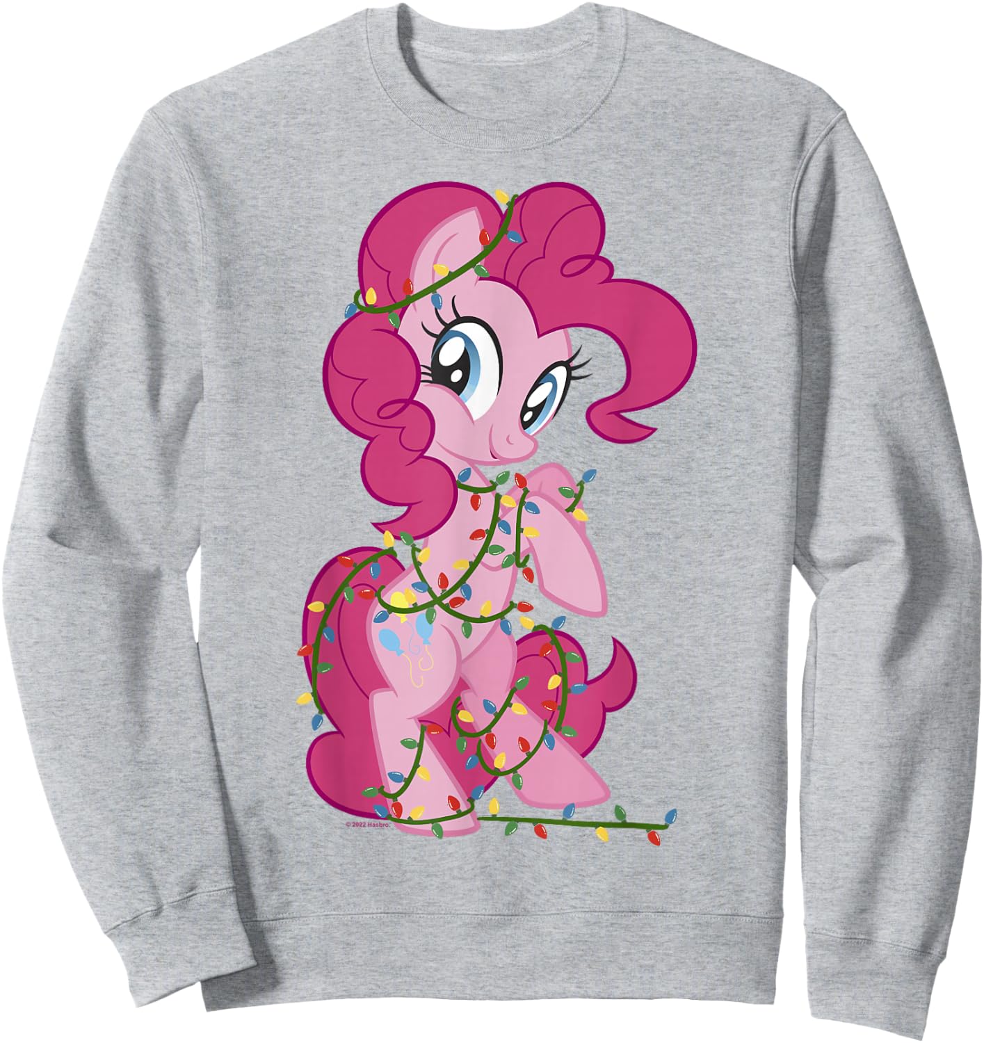 My Little Pony: Friendship Is Magic Pinkie Pie Lights Sweatshirt - Sweatshirt | Ash