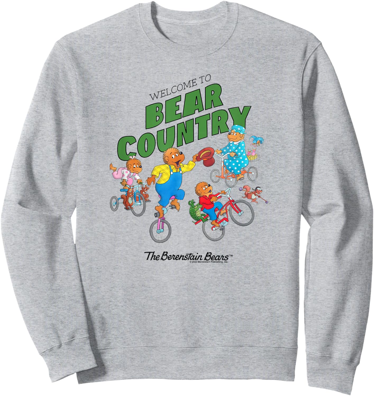 The Berenstain Bears The Berenstain Bears Bear Country Sweatshirt - Sweatshirt | Ash