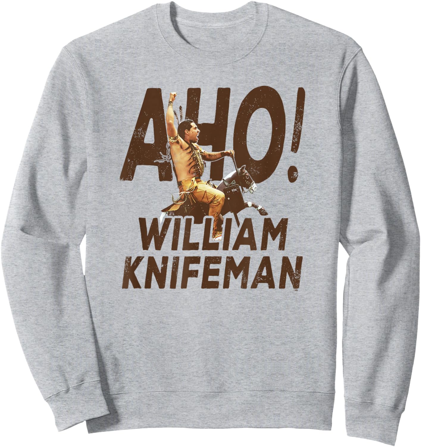 Reservation Dogs William Spirit Knifeman Aho Sweatshirt - Sweatshirt | Ash