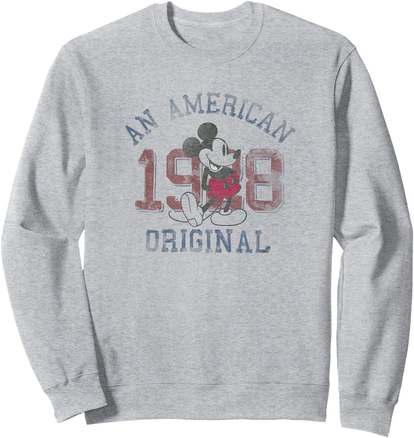 Mickey Mouse An American Original 1928 Sweatshirt - Sweatshirt | Ash