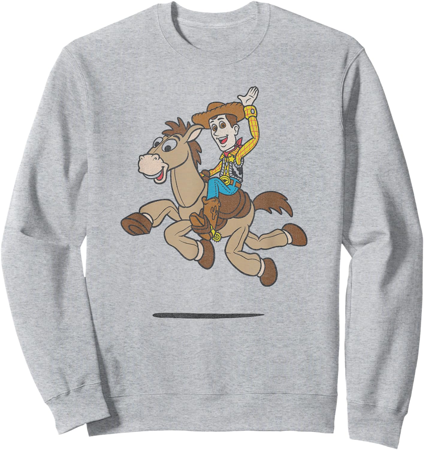 Disney Toy Story Woody and Bullseye Running Sweatshirt - Sweatshirt | Ash