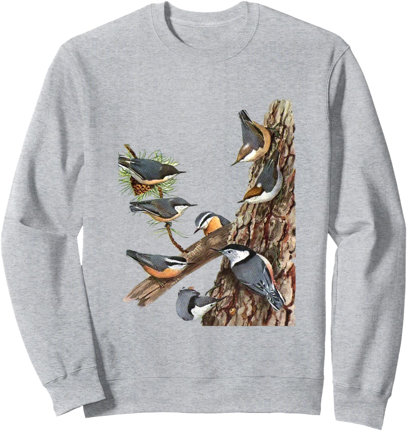 Nuthatch Sweatshirt - Sweatshirt | Ash
