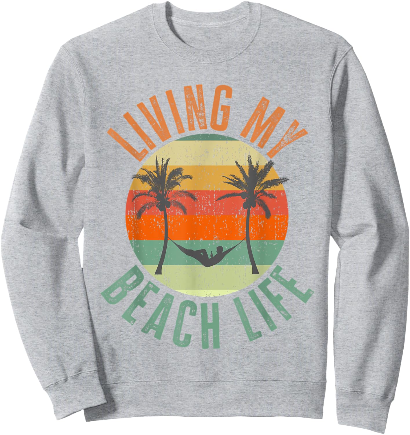 Living my Beach Life 2022 Women Sweatshirt - Sweatshirt | Ash
