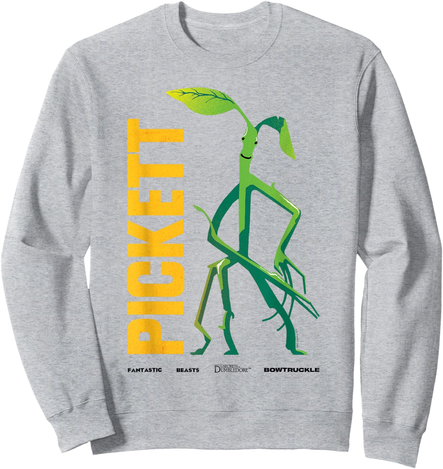 Fantastic Beasts 3 Pickett the Bowtruckle Sweatshirt - Sweatshirt | Ash