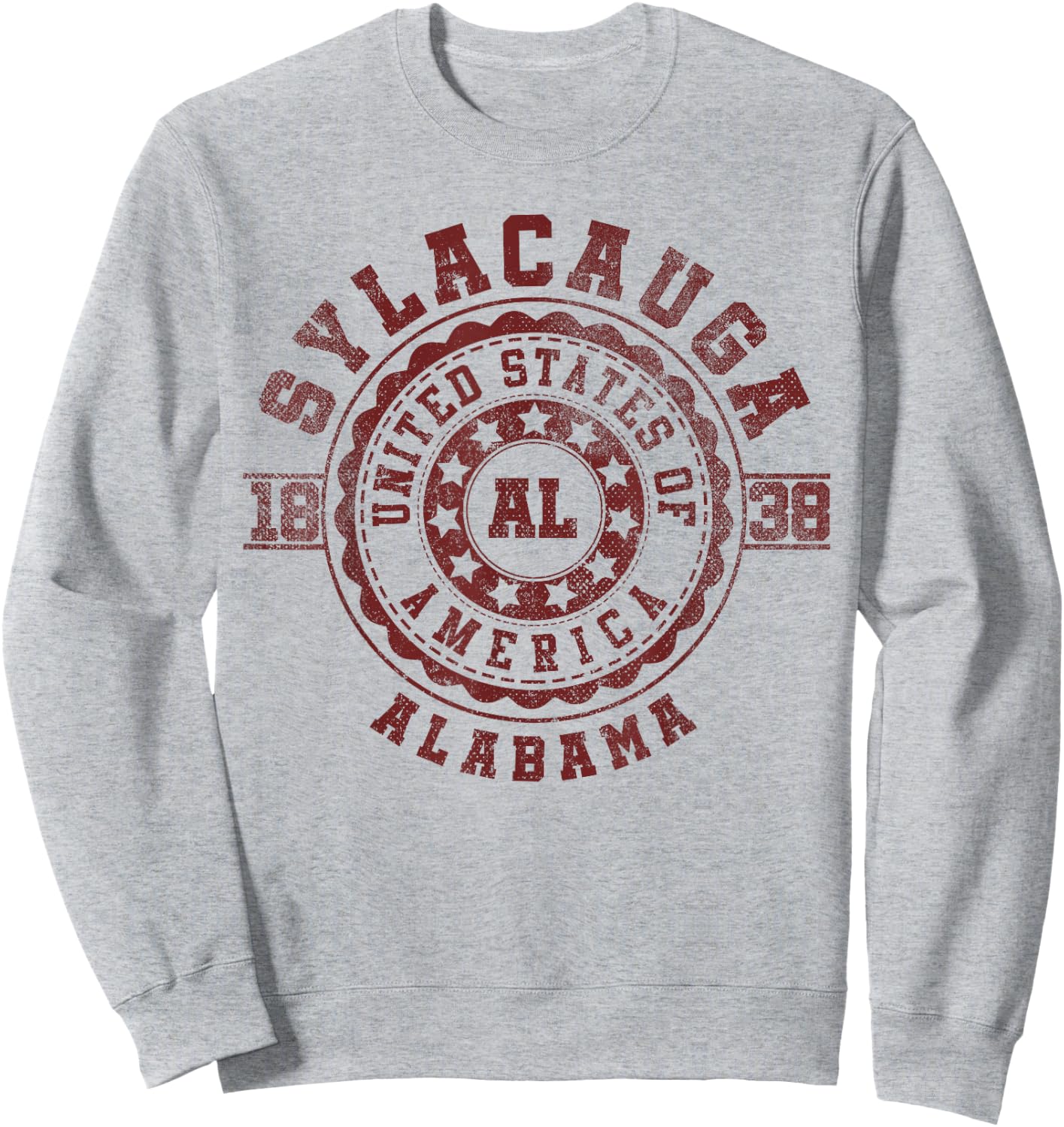 Sylacauga AL | Alabama | Vintage City Apparels Sweatshirt - Sweatshirt | Ash