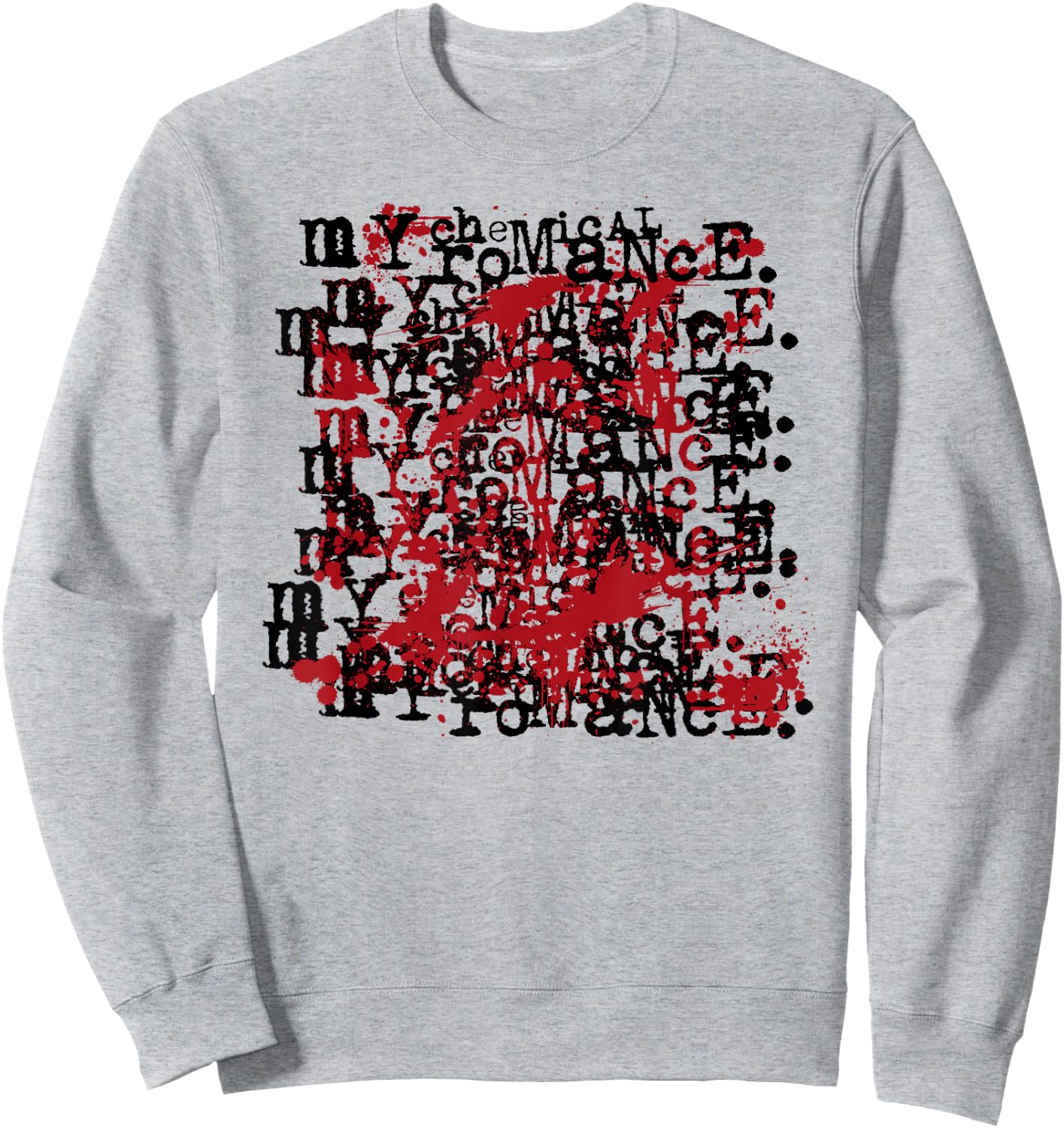 My Chemical Romance Revenge Logo On Repeat Sweatshirt - Sweatshirt | Ash