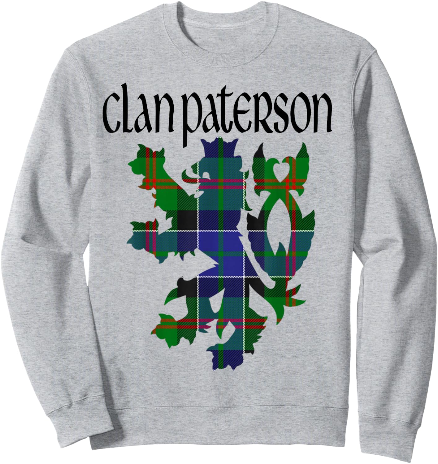 Clan Paterson Tartan Scottish Family Name Scotland Pride Sweatshirt - Sweatshirt | Ash
