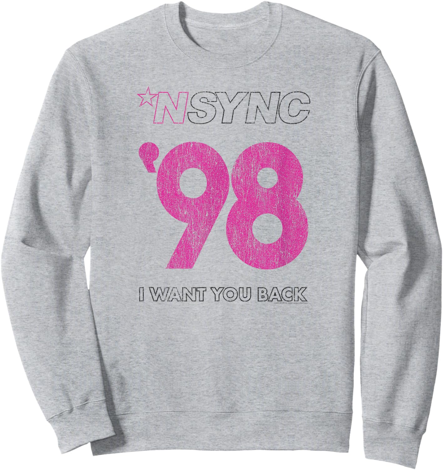 NSYNC Official All I Ever Wanted Sweatshirt - Sweatshirt | Ash