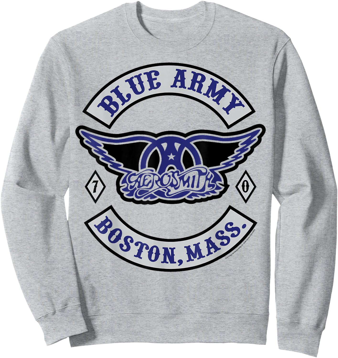 Aerosmith - Blue Army Sweatshirt - Sweatshirt | Ash