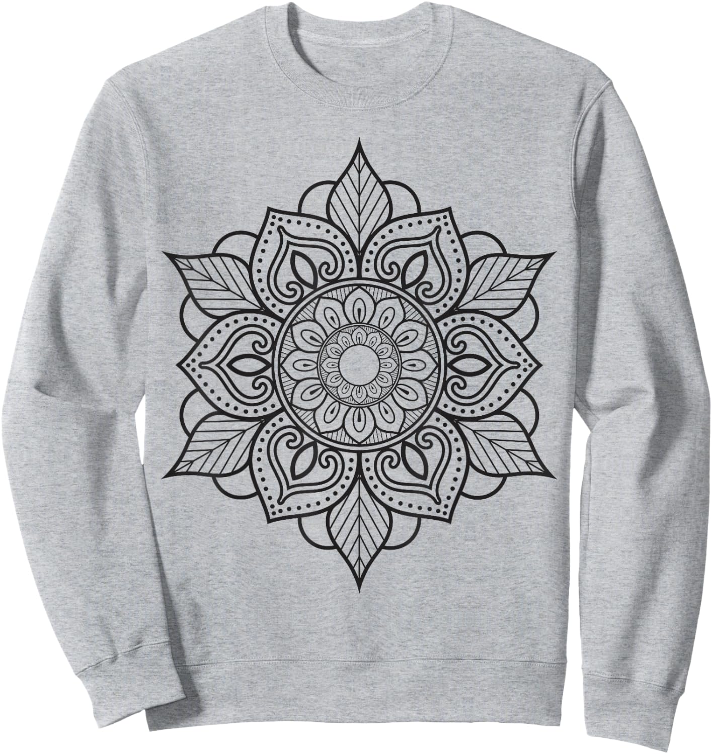Mandala Sweatshirt - Sweatshirt | Ash