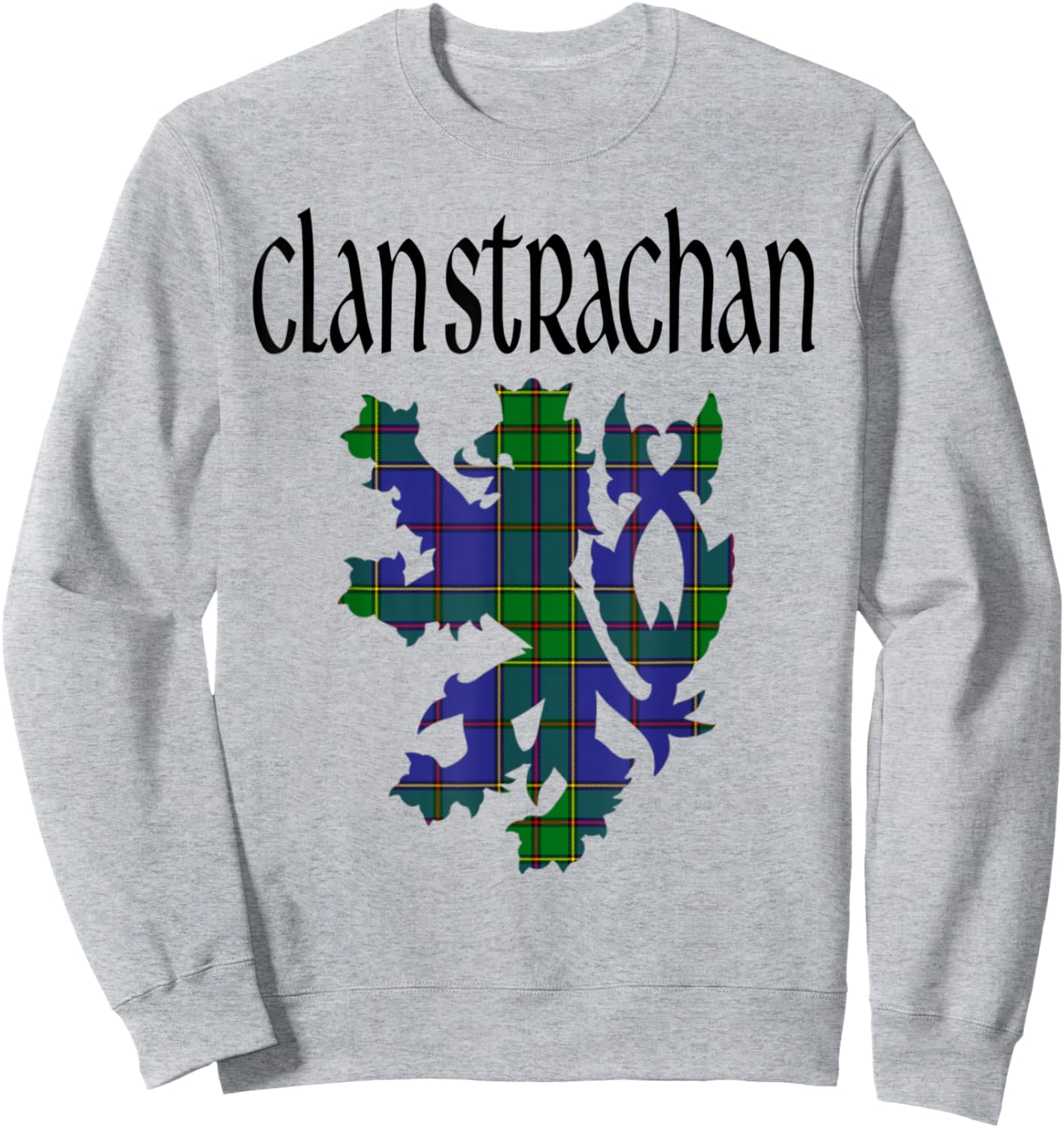 Clan Strachan Tartan Scottish Family Name Scotland Pride Sweatshirt - Sweatshirt | Ash