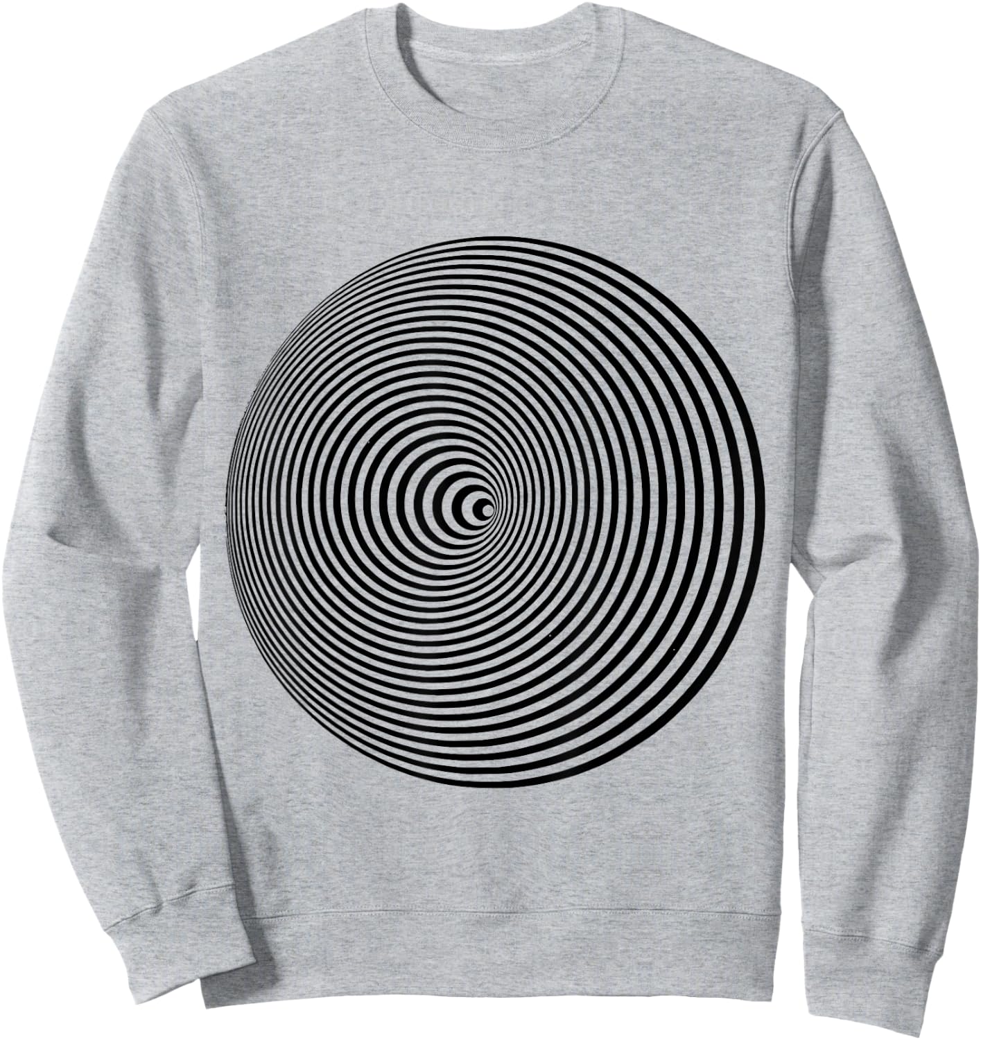 Optical Illusion Sweatshirt - Sweatshirt | Ash