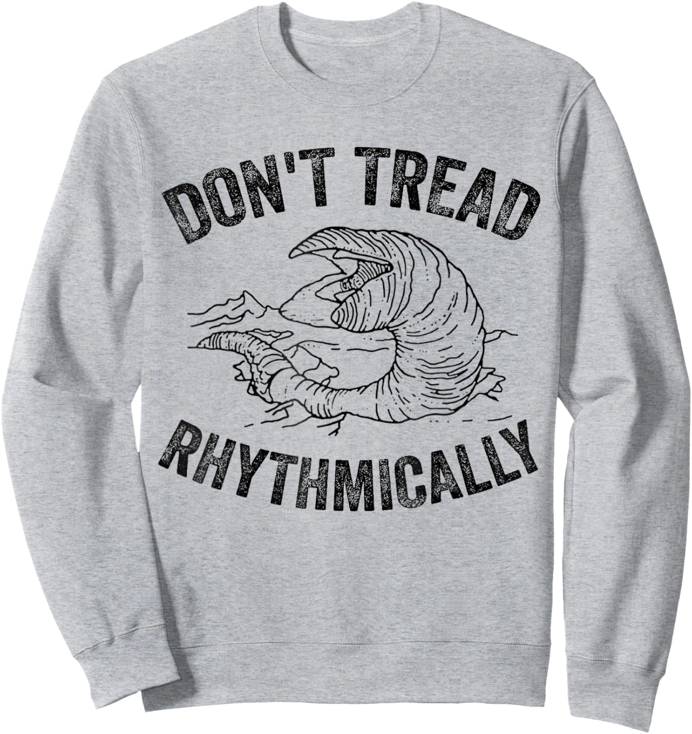 Don't Tread Rhythmically Apparel Women Sweatshirt - Sweatshirt | Ash