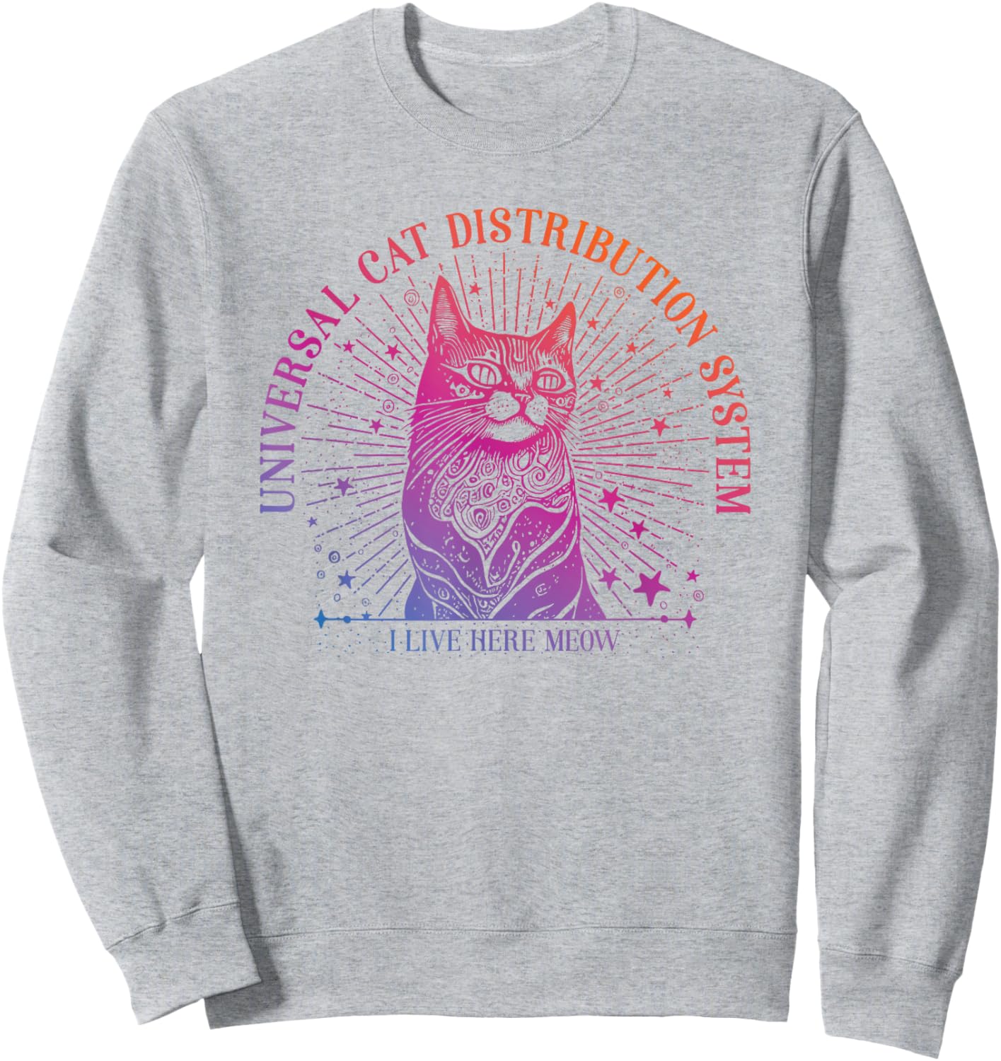 Cat Distribution System Women Sweatshirt - Sweatshirt | Ash