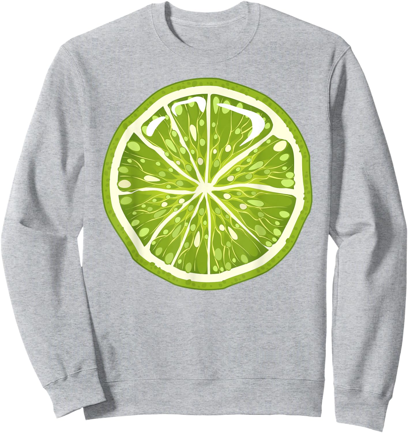 Green Lime Halloween Costume Group Funny Lime Lovers Sweatshirt - Sweatshirt | Ash