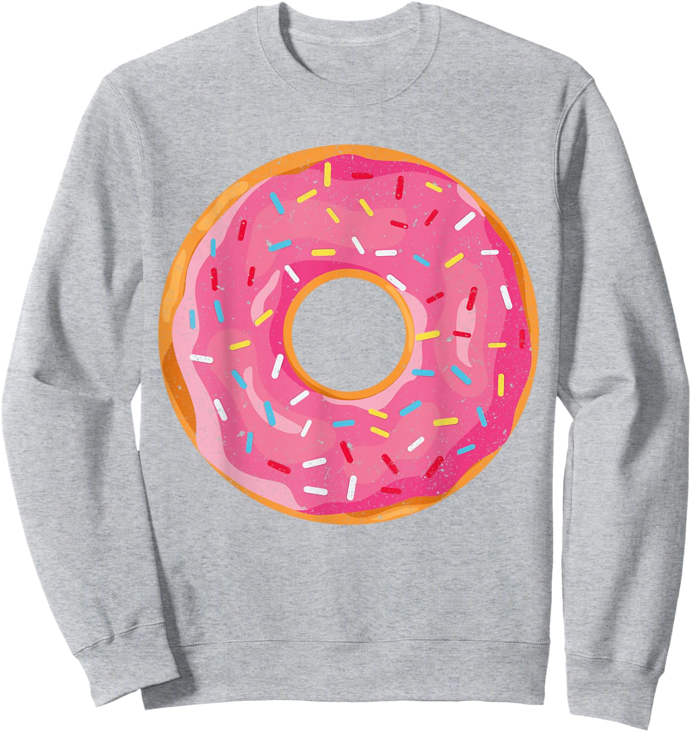 Donut Doughnut Costume Shirt Sweatshirt - Sweatshirt | Ash