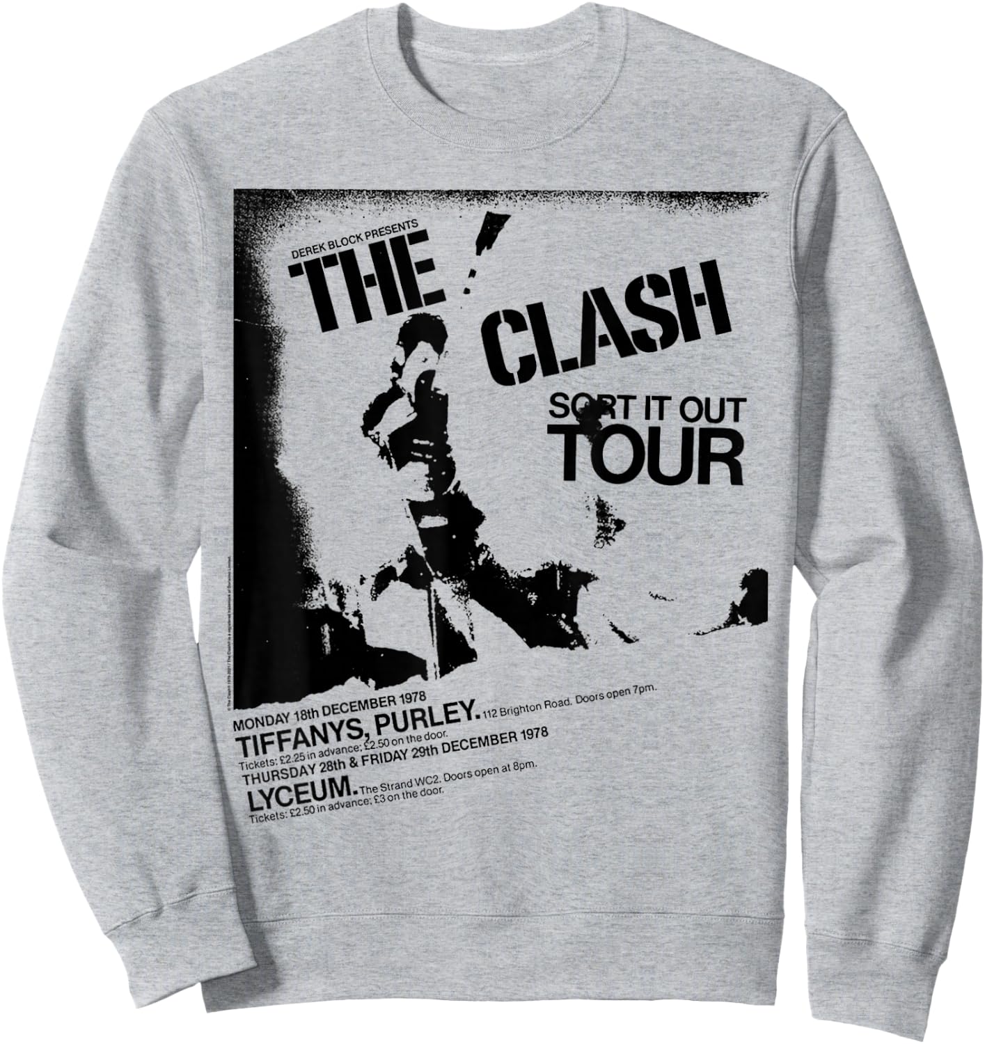 The Clash - Sort It Out Tour Sweatshirt - Sweatshirt | Ash