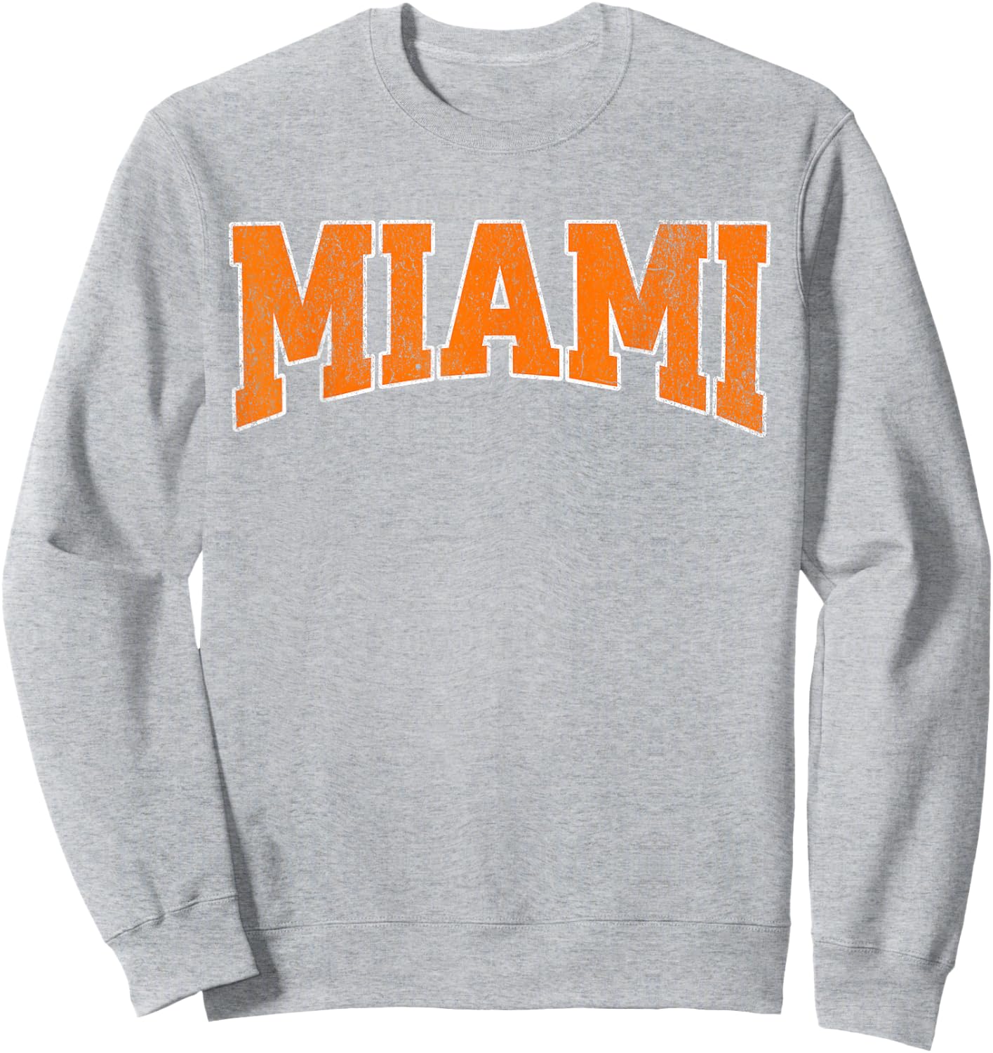 Miami Vintage City Sweatshirt - Sweatshirt | Ash