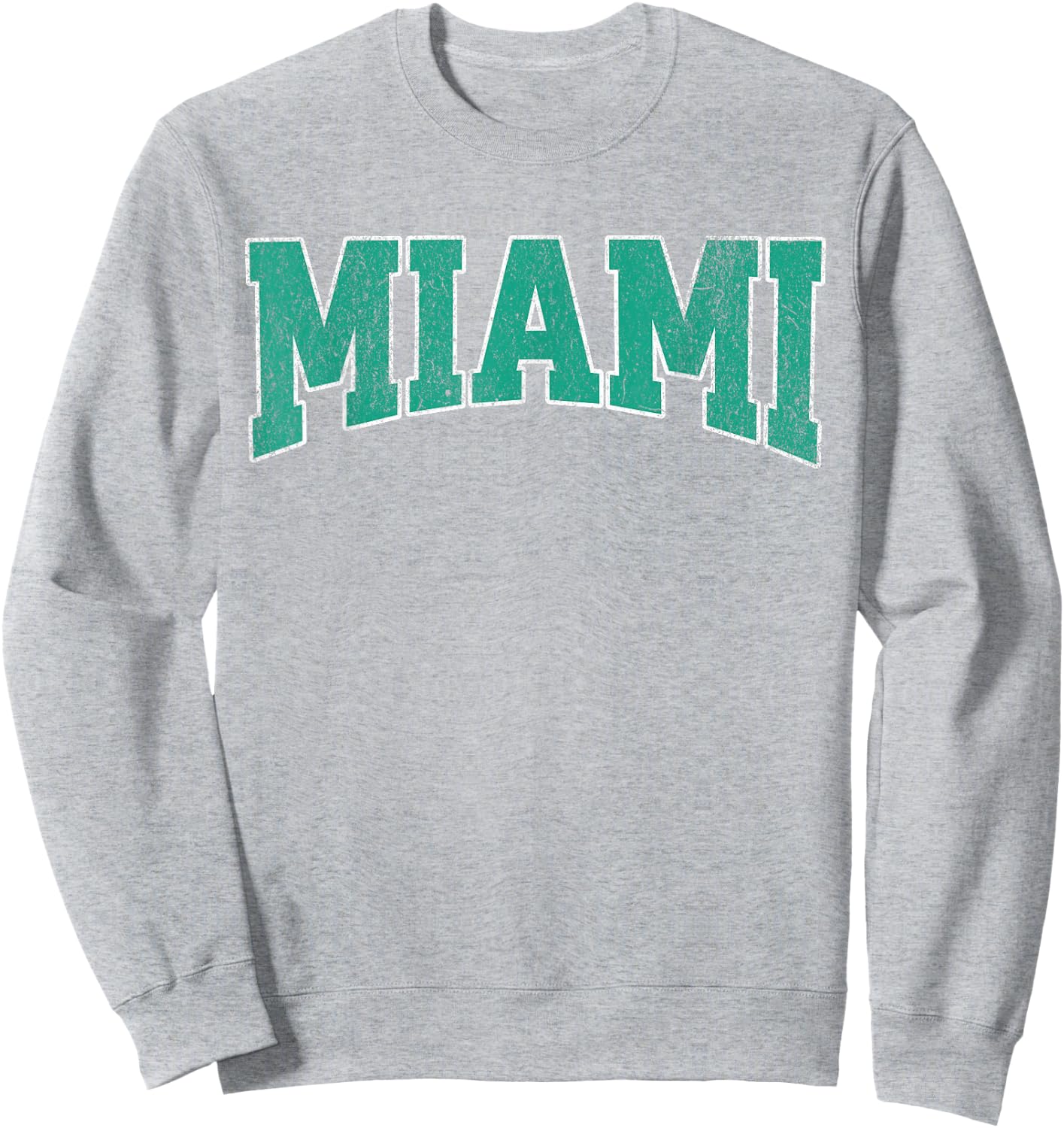 Miami Vintage City Sweatshirt - Sweatshirt | Ash