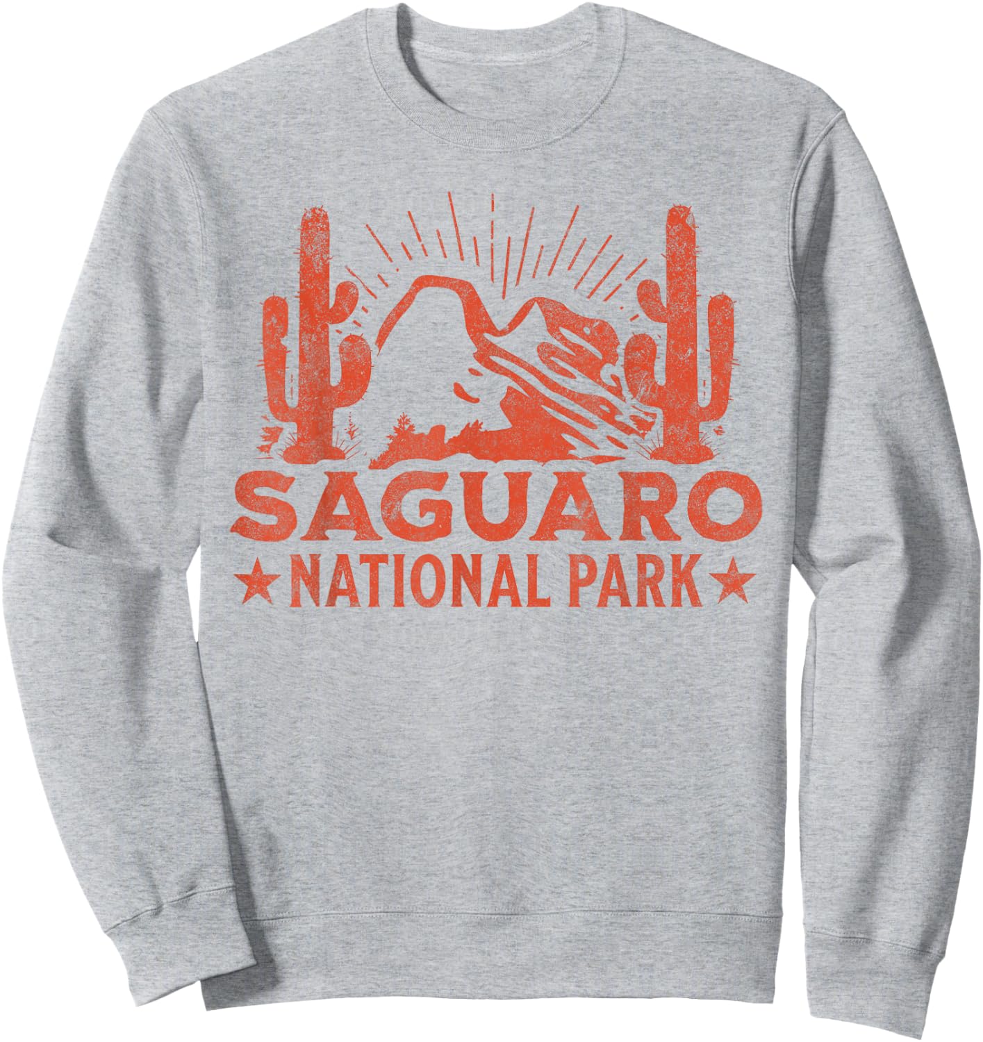 Saguaro National Park Sweatshirt - Sweatshirt | Ash