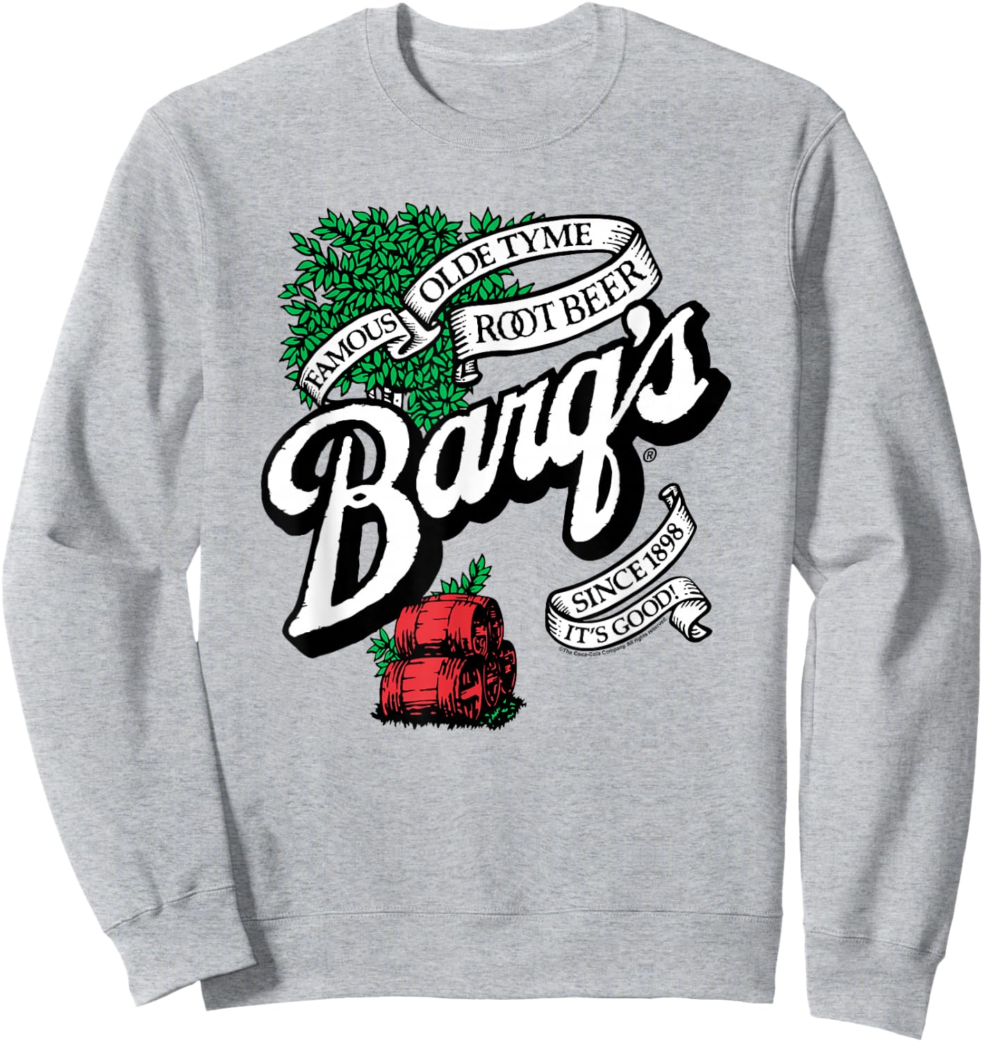 Coca-Cola - Barq's Olde Tyme Root Beer Sweatshirt - Sweatshirt | Ash