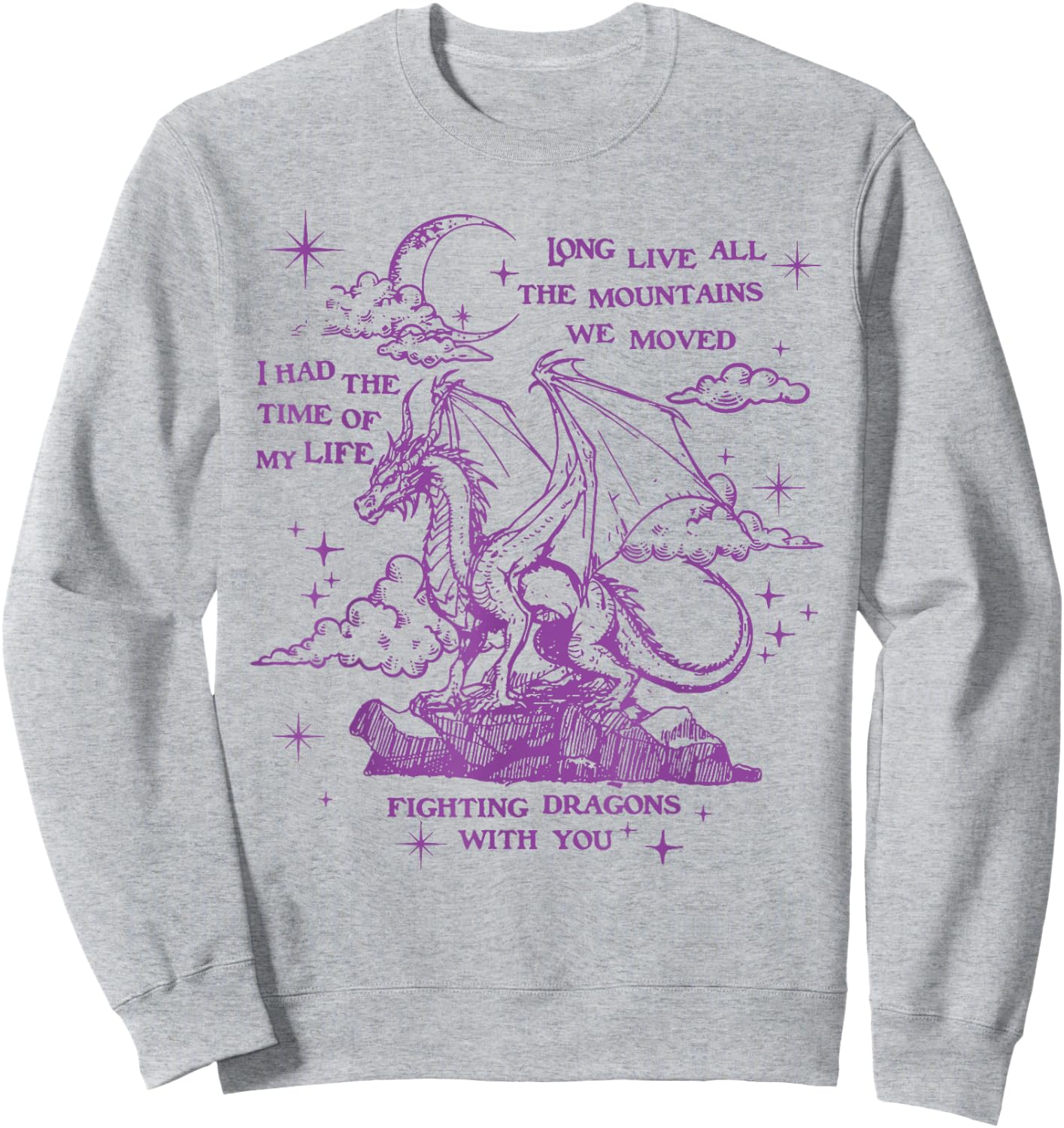 Cool I Had The Time Of My Life Fighting Dragons With You Sweatshirt - Sweatshirt | Ash