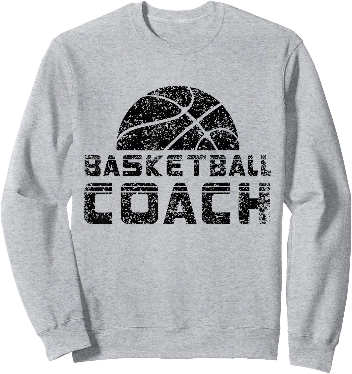 Basketball Coach Coaching Basketballer Trainer Sweatshirt - Sweatshirt | Ash
