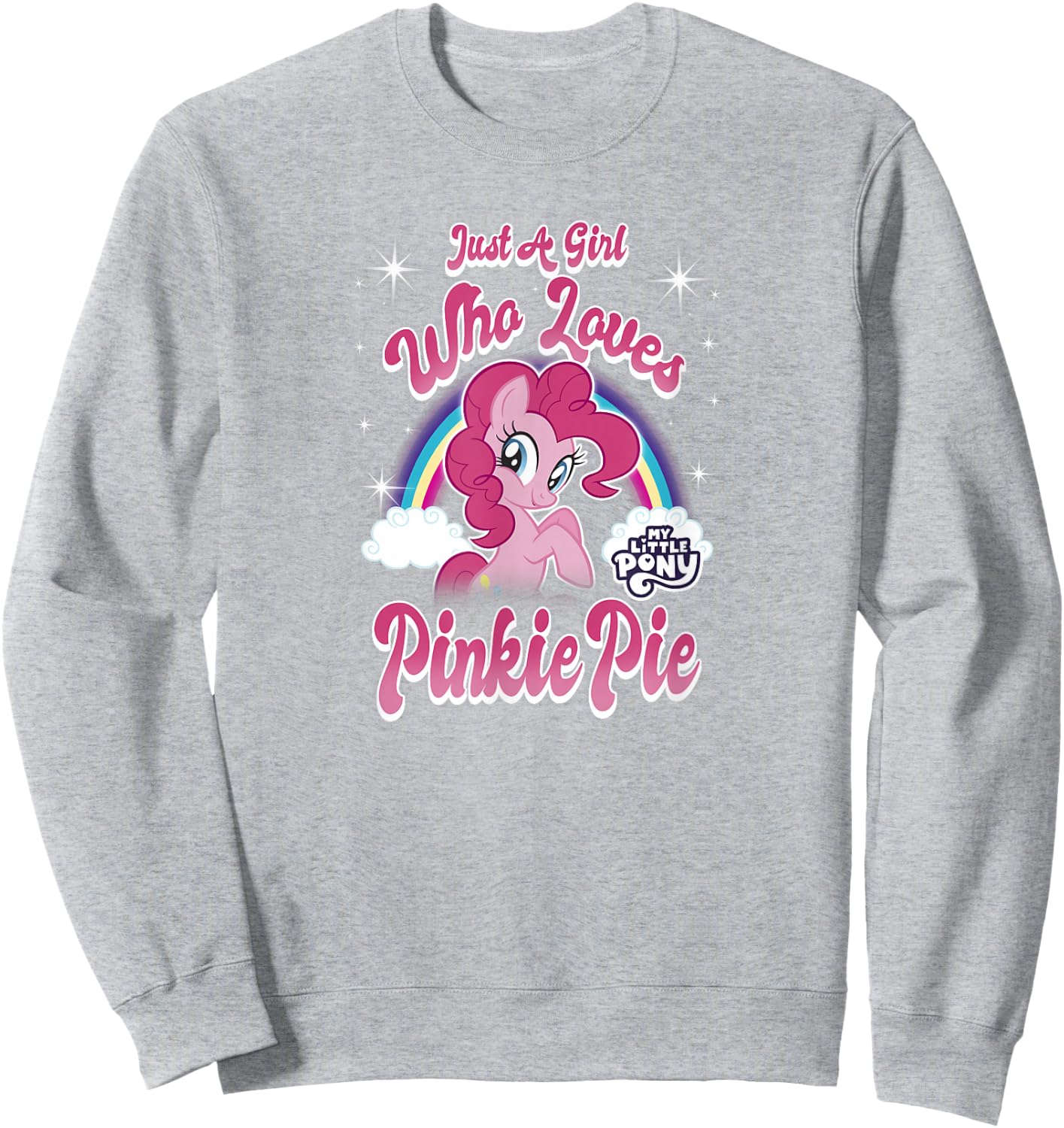 My Little Pony: Friendship Is Magic Girl Loves Pinkie Pie Sweatshirt - Sweatshirt | Ash