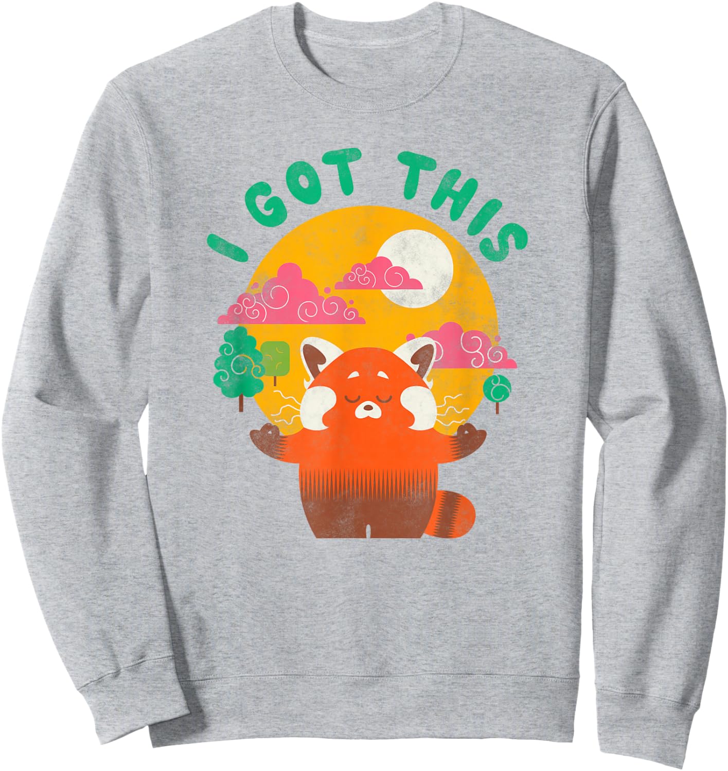 Disney Pixar Turning Red Mei Meditate I Got This Sweatshirt - Sweatshirt | Ash
