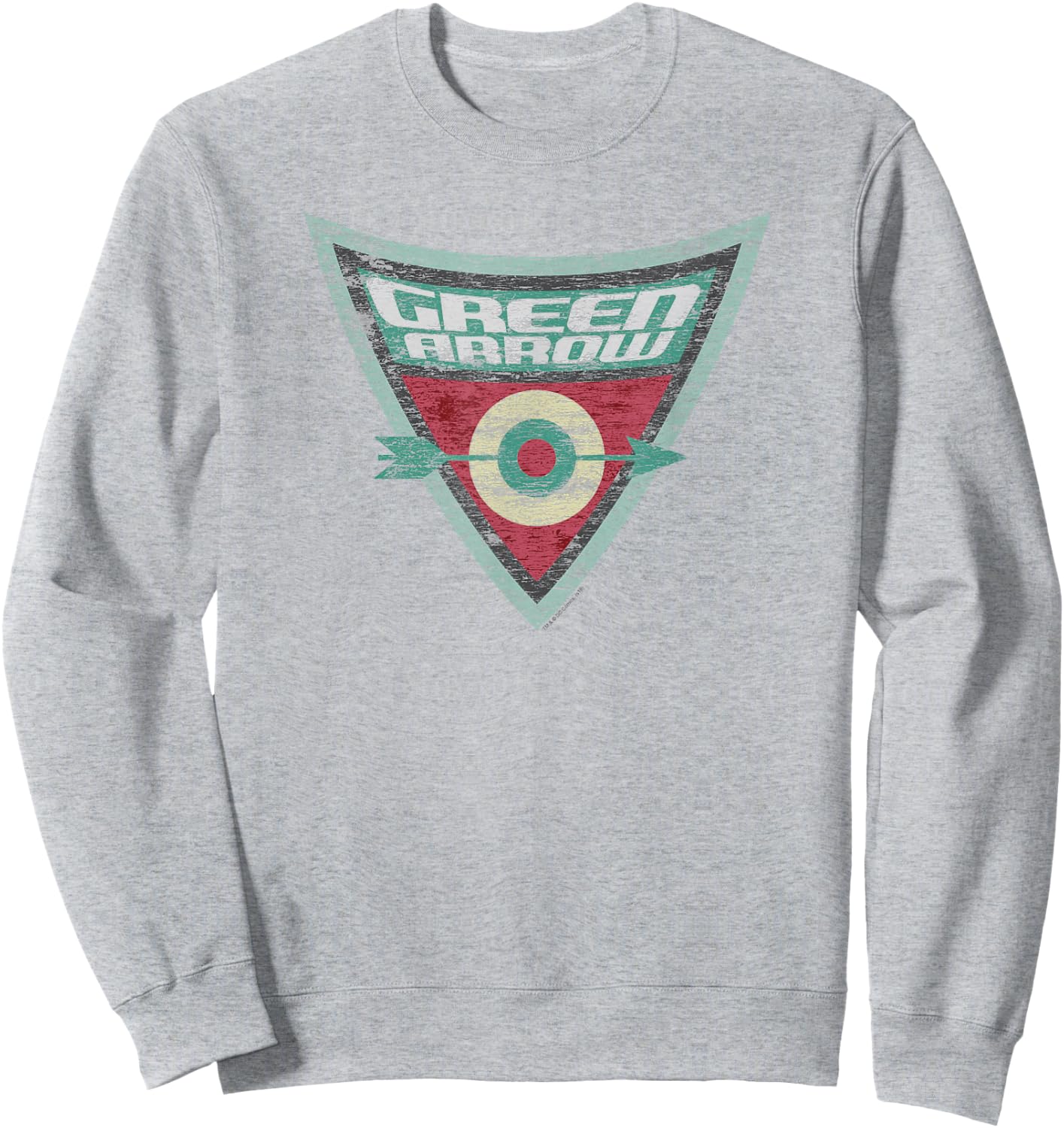 Batman: The Brave and the Bold Green Arrow Shield Sweatshirt - Sweatshirt | Ash