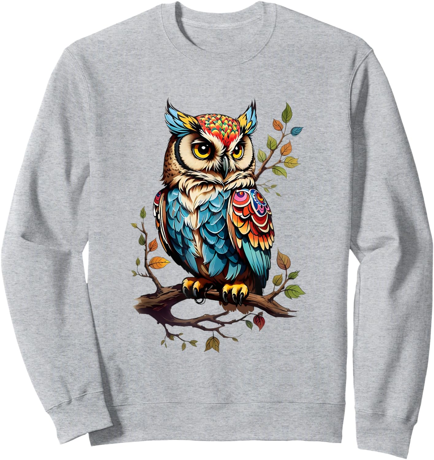 Owl lovers shirt, owl girls, kids owl, women owl, girls owl Sweatshirt - Sweatshirt | Ash