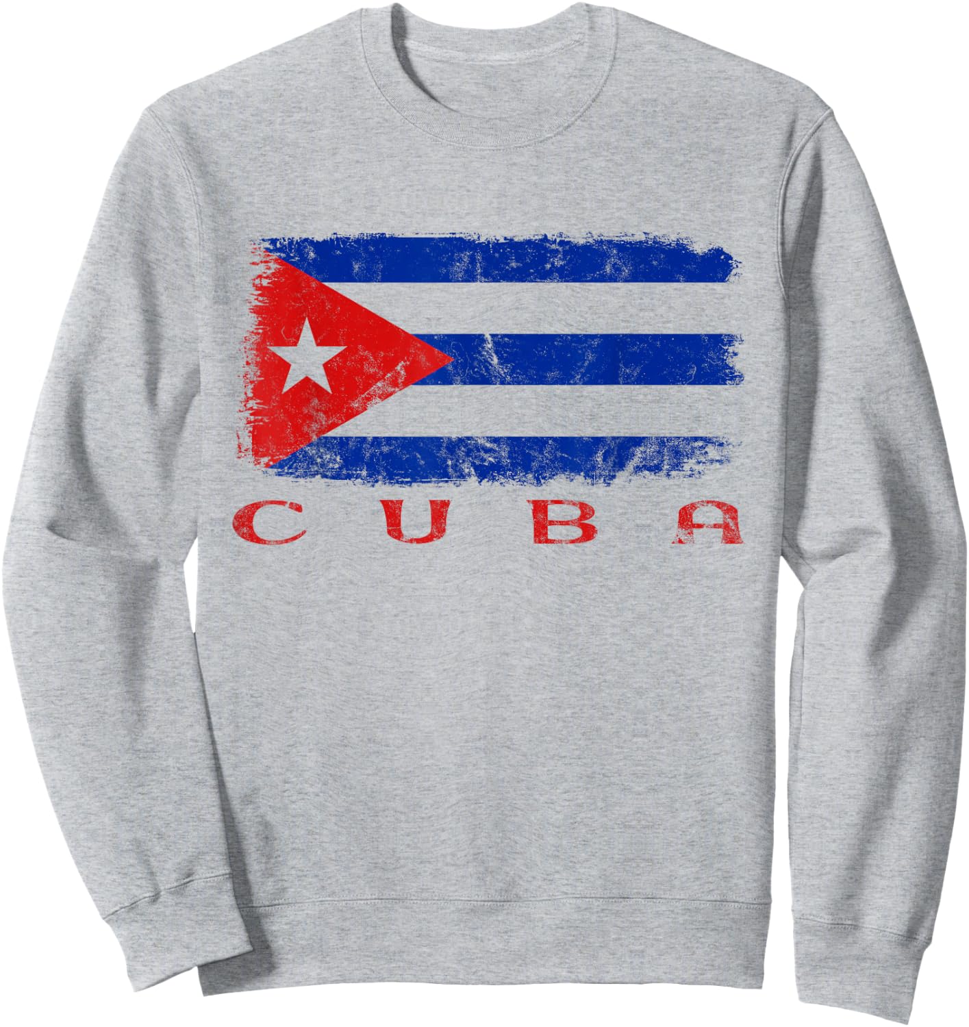 Cuba Flag, Cuba Travel, Cuba Holiday, Cuban, Cuba Sweatshirt - Sweatshirt | Ash