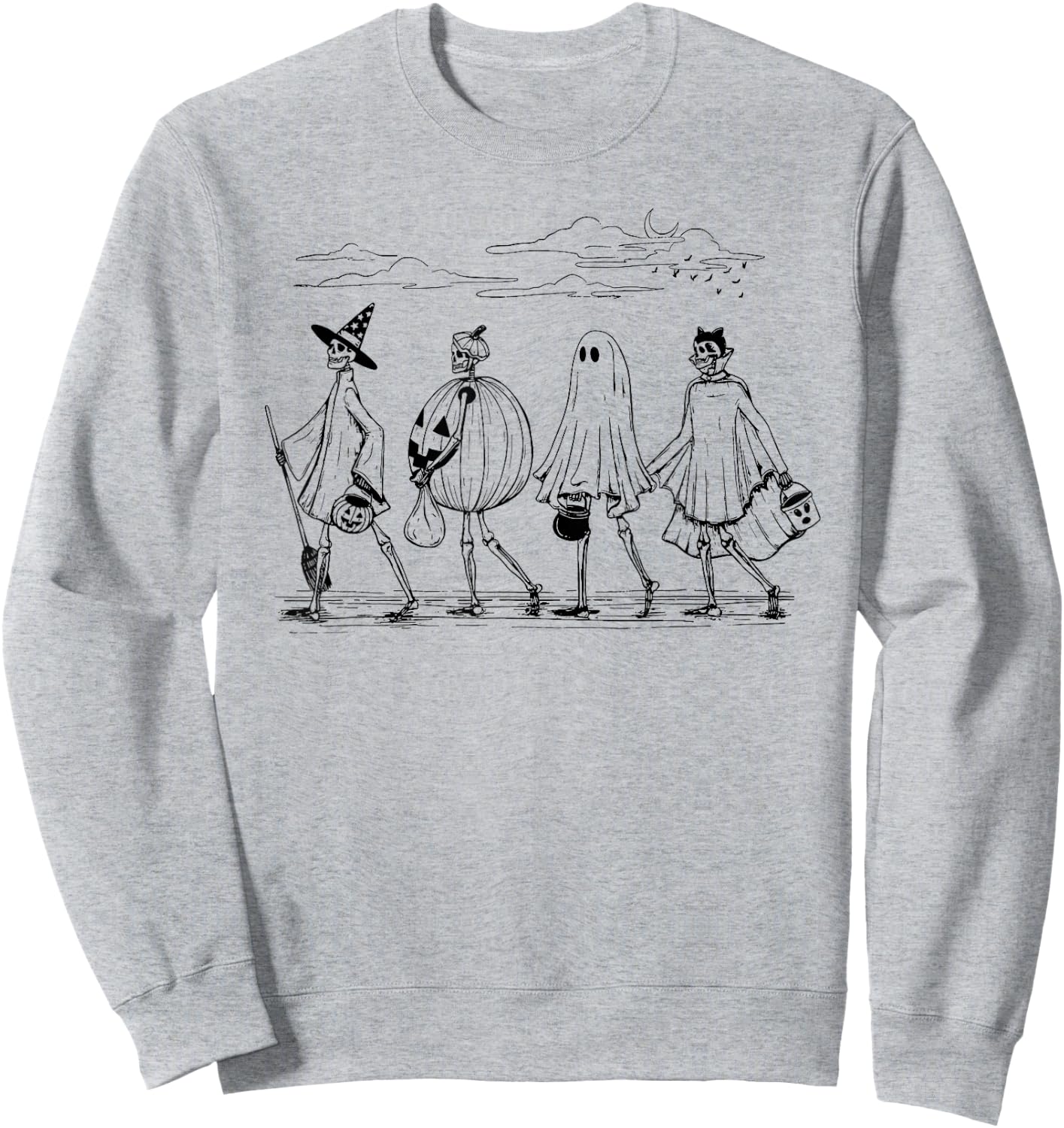 America Eagle Halloween Shirts Men Girls Boys Sweatshirt - Sweatshirt | Ash