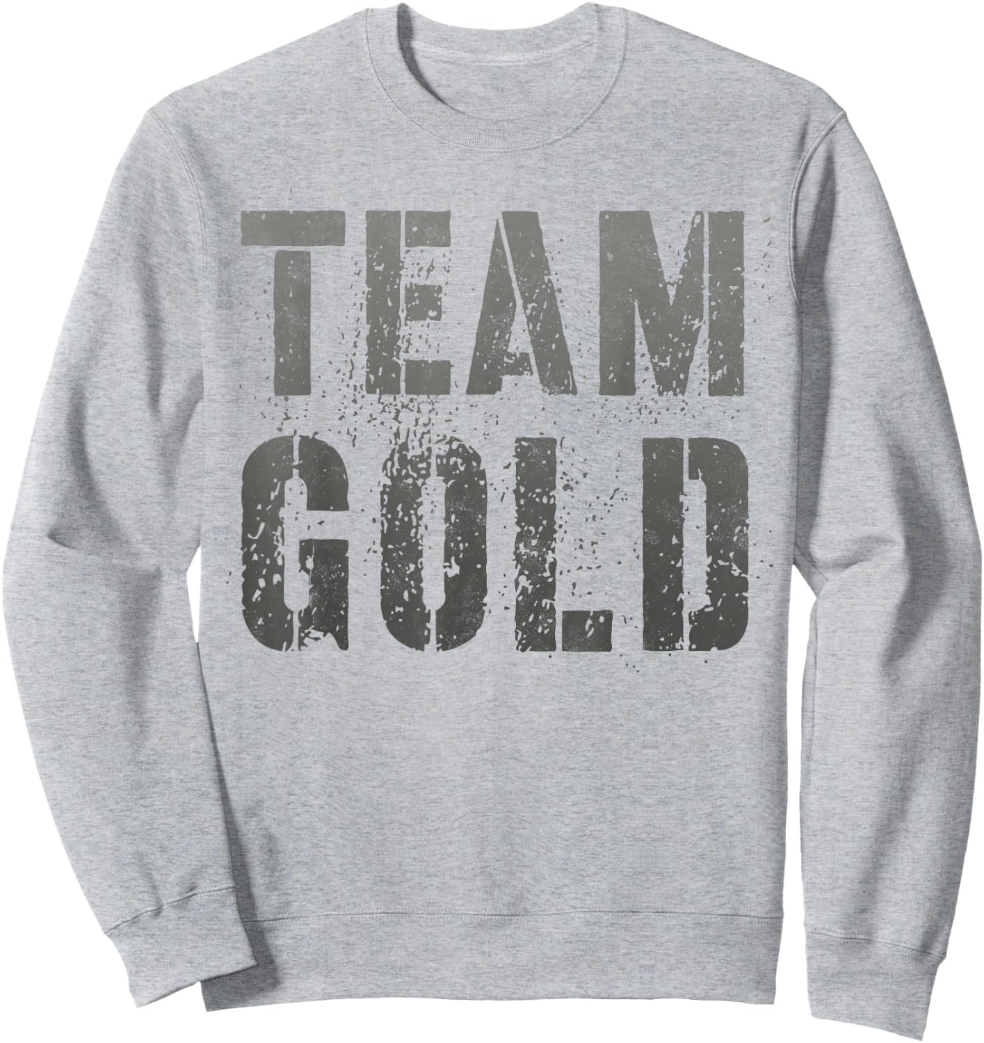 Vintage TEAM GOLD Summer Camp War Game Sports In September Sweatshirt - Sweatshirt | Ash
