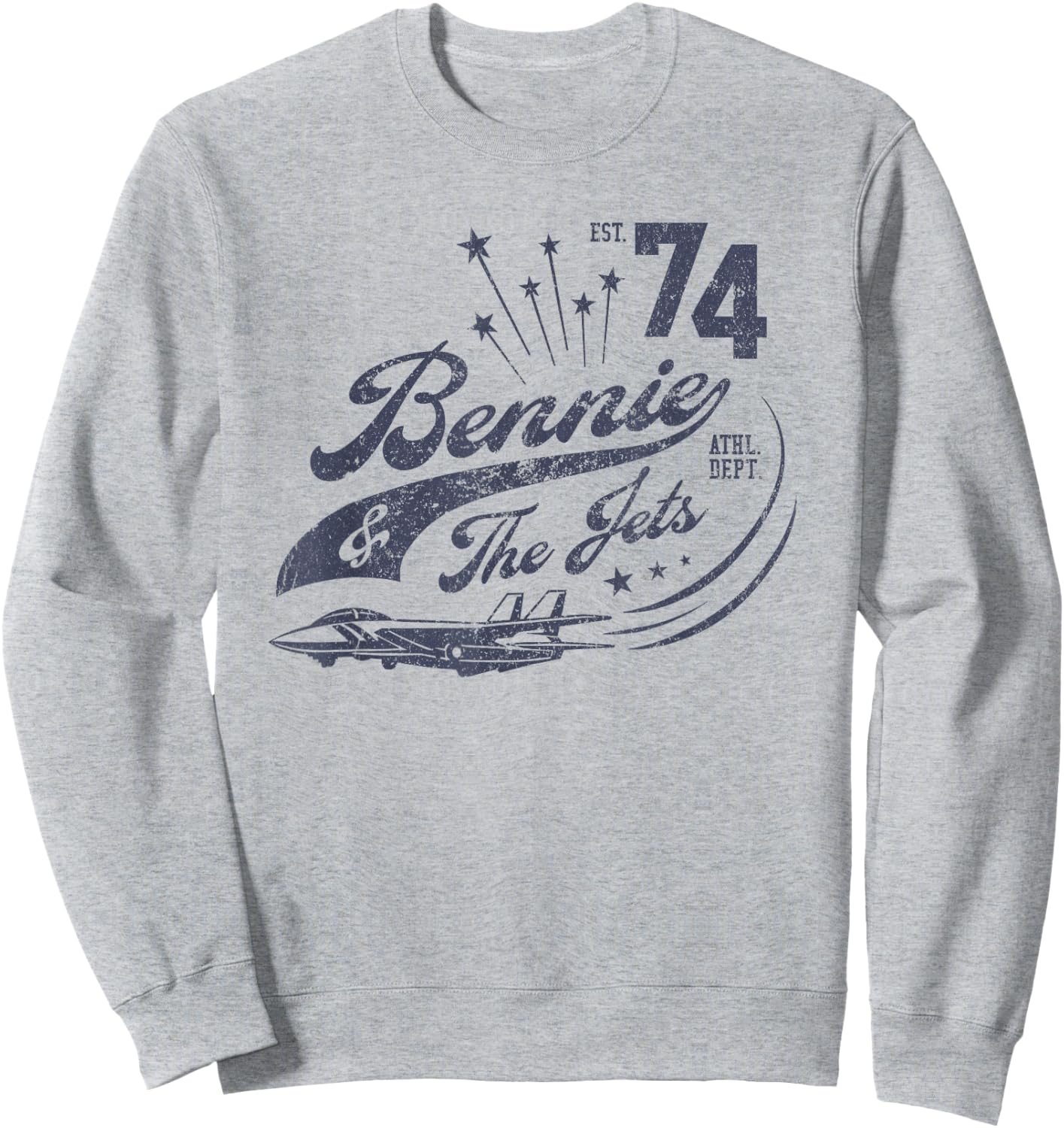 Official Elton John Bennie & The Jets Sweatshirt - Sweatshirt | Ash