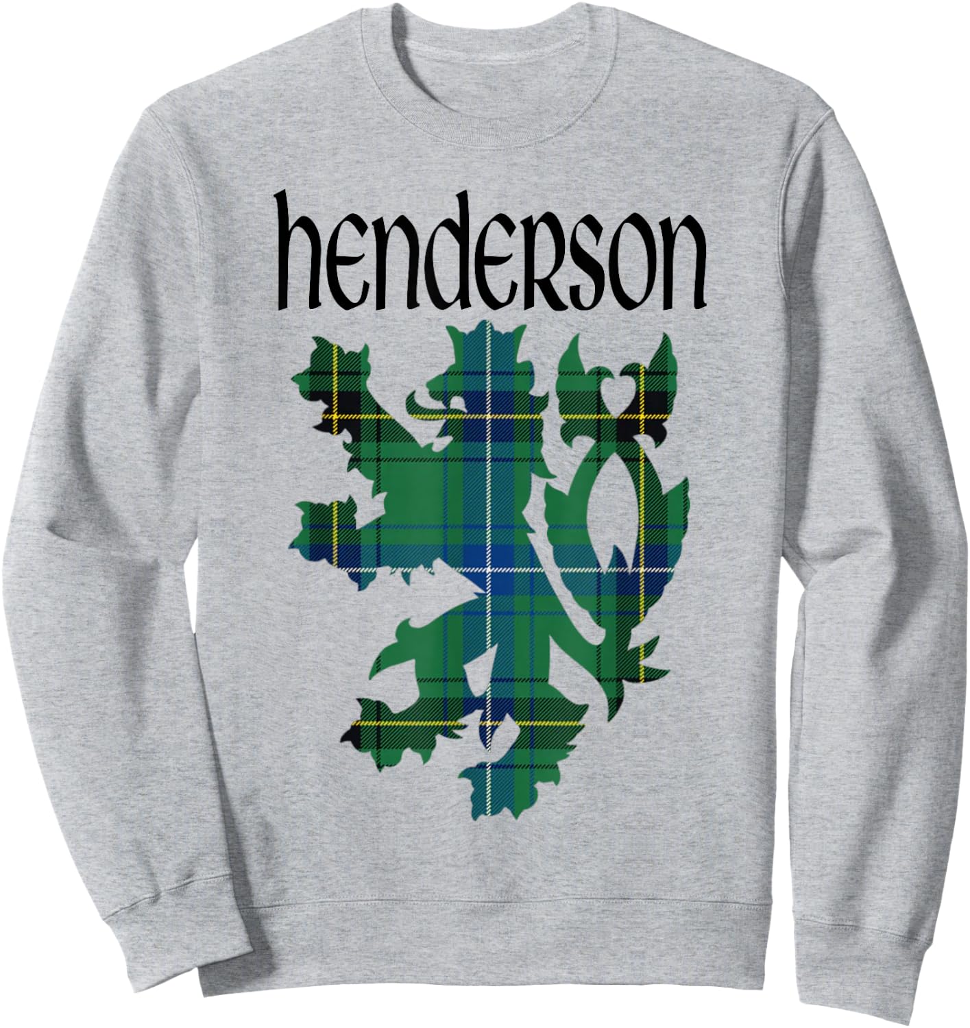 Clan Henderson Tartan Scottish Family Name Scotland Pride Sweatshirt - Sweatshirt | Ash