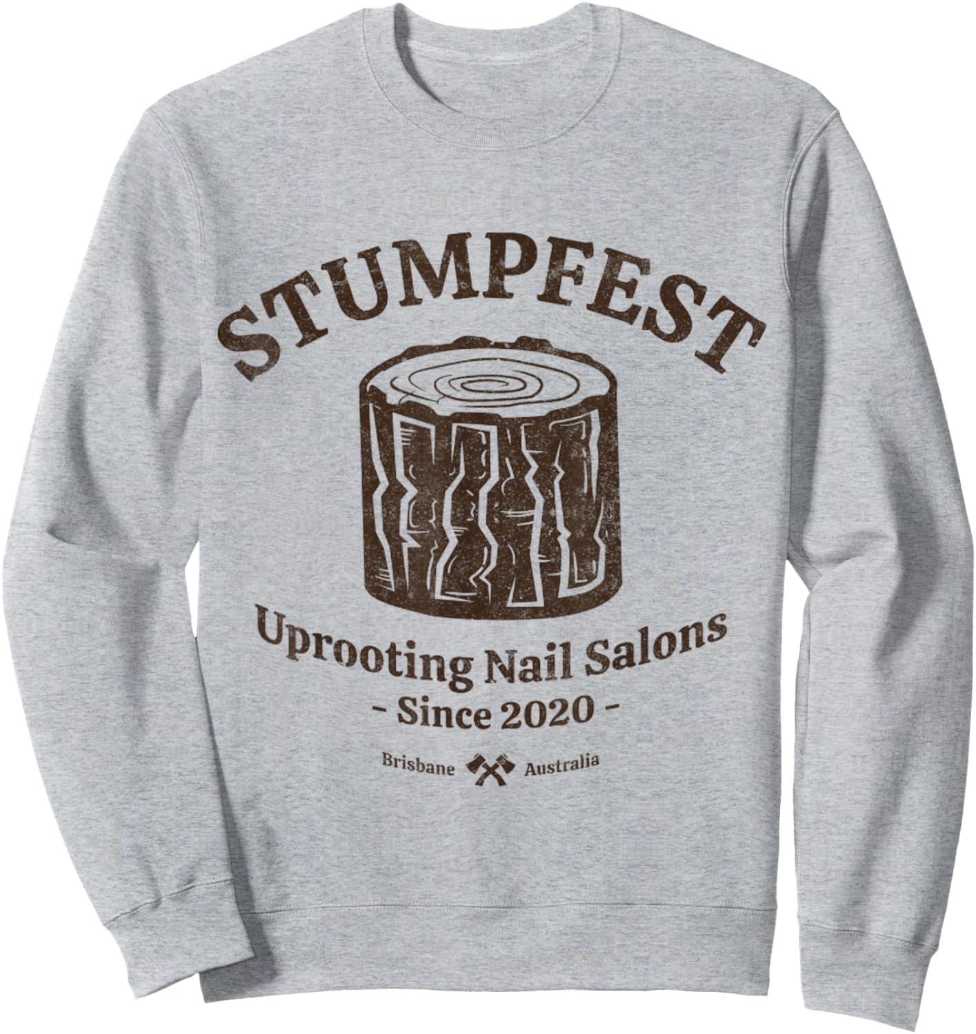 Vintage STUMPFEST! Sweatshirt - Sweatshirt | Ash