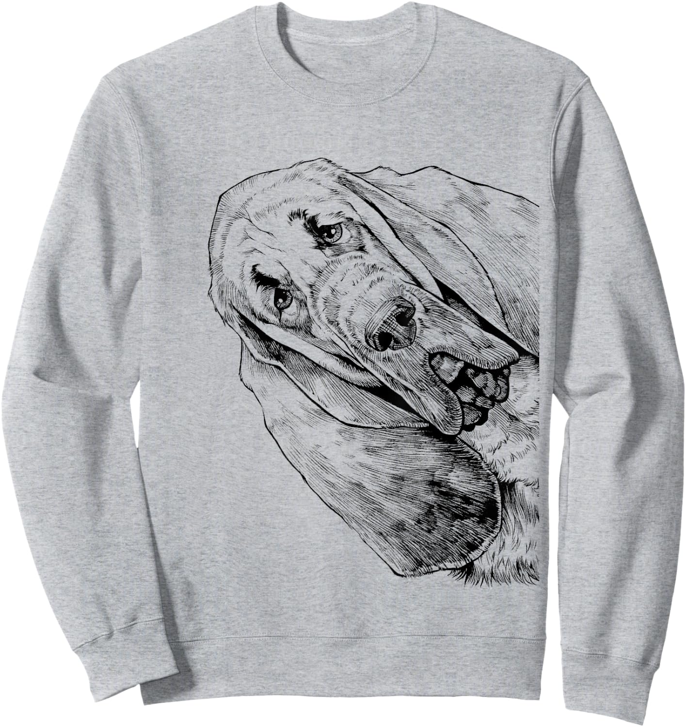 Bloodhound Mom Dog Dad My Dog Tilts His Head Just Like You Men Women Kids Sweatshirt - Sweatshirt | Ash