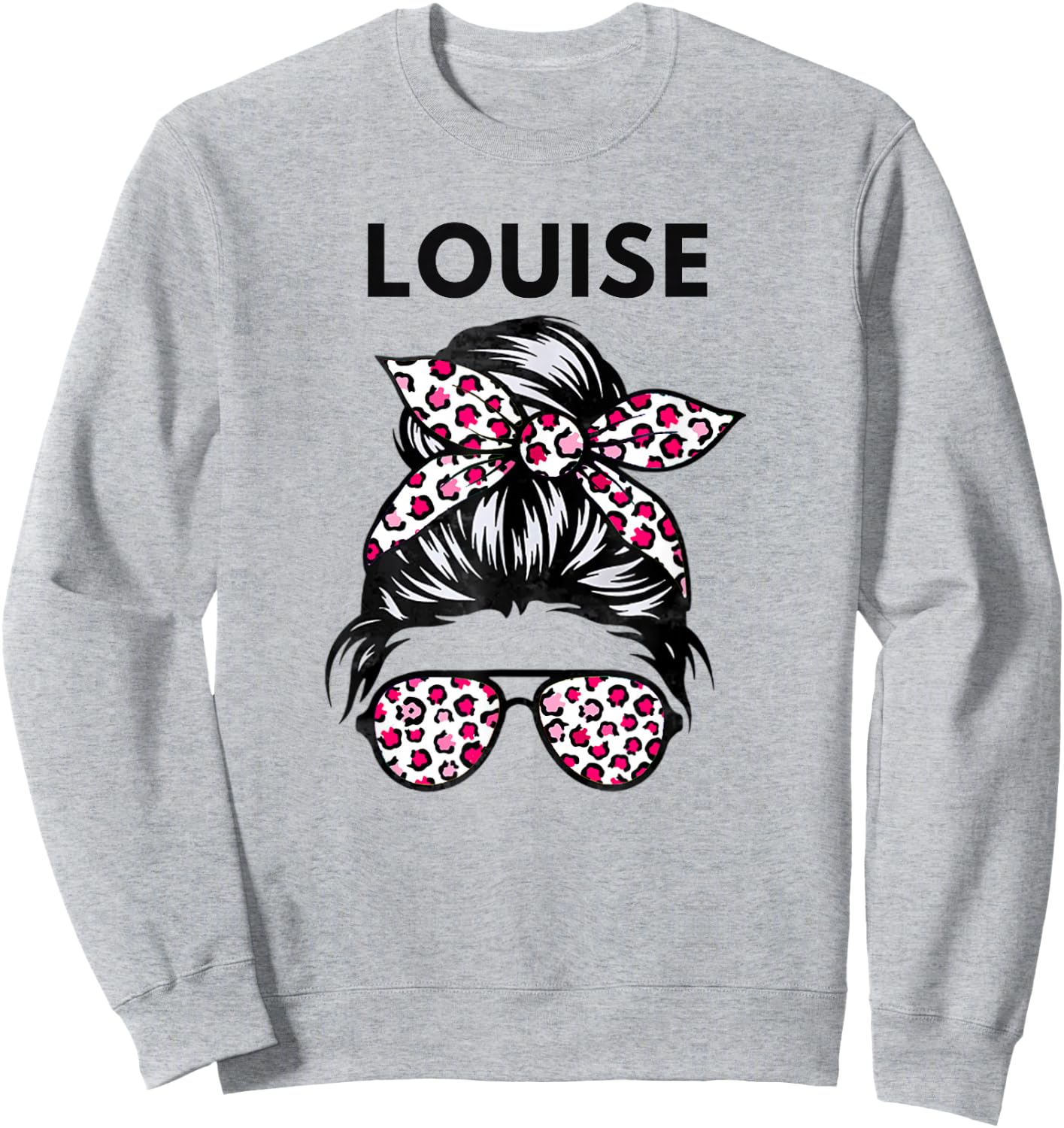 Louise Cute Matching Best Frienda Road Trip Vacation Sweatshirt - Sweatshirt | Ash