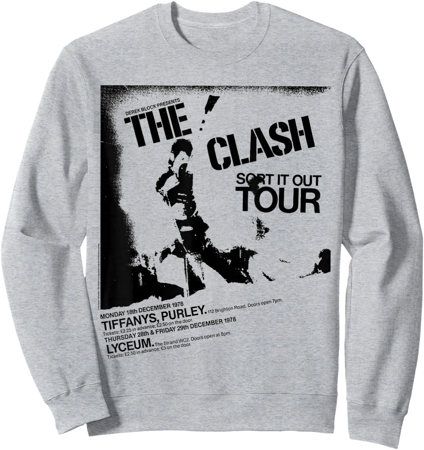 The Clash - Sort It Out Tour Sweatshirt - Sweatshirt | Ash